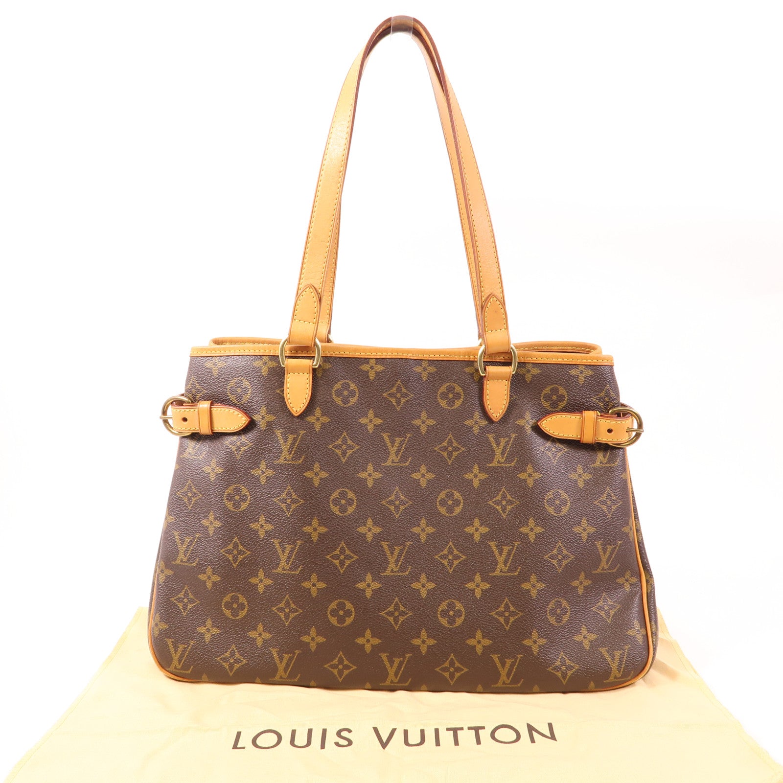LOUIS VUITTON Monogram Batignolles Horizontal金扣肩背袋