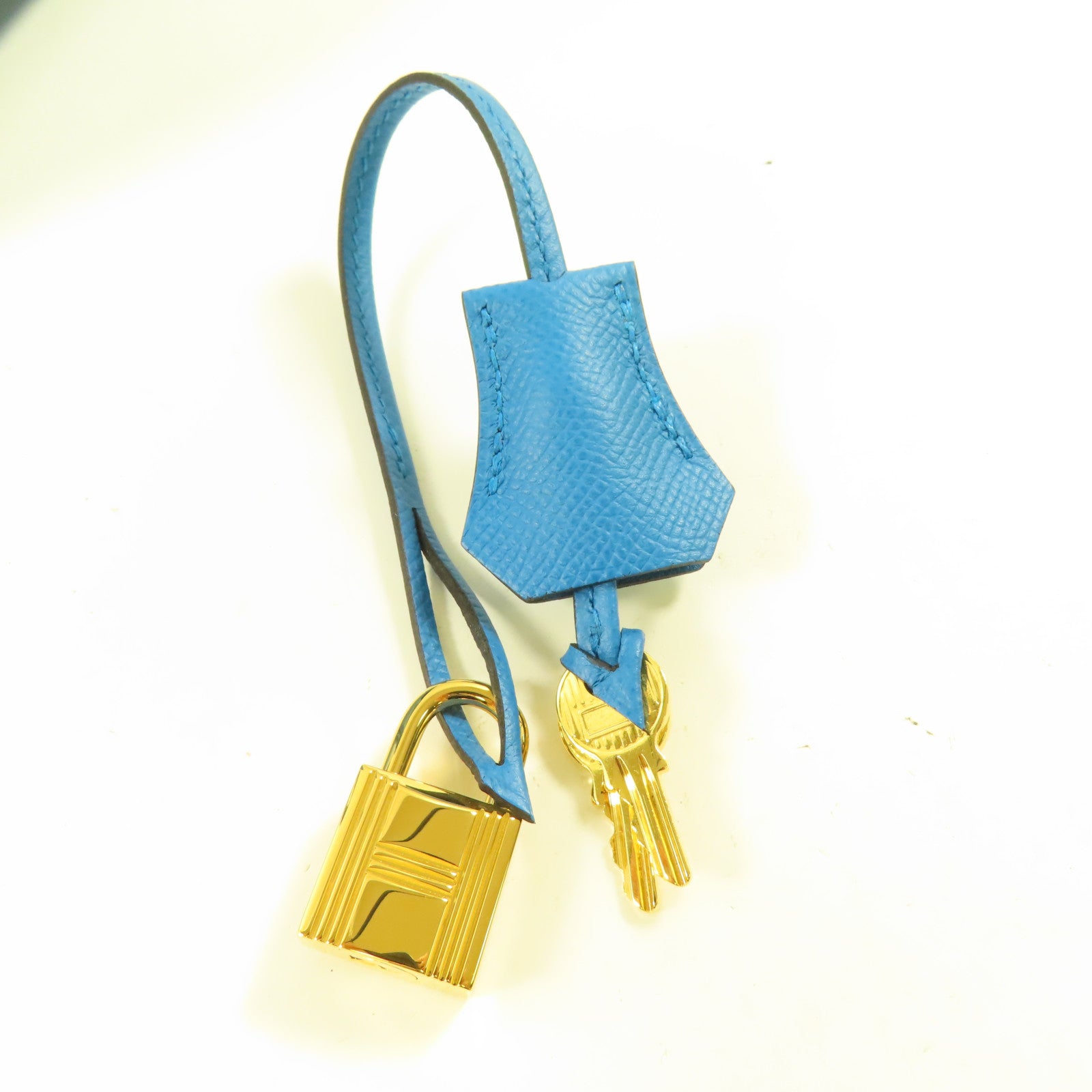 HERMES 【激減優惠】Epsom皮革Birkin 30金扣手挽袋Blue Zanzibar
