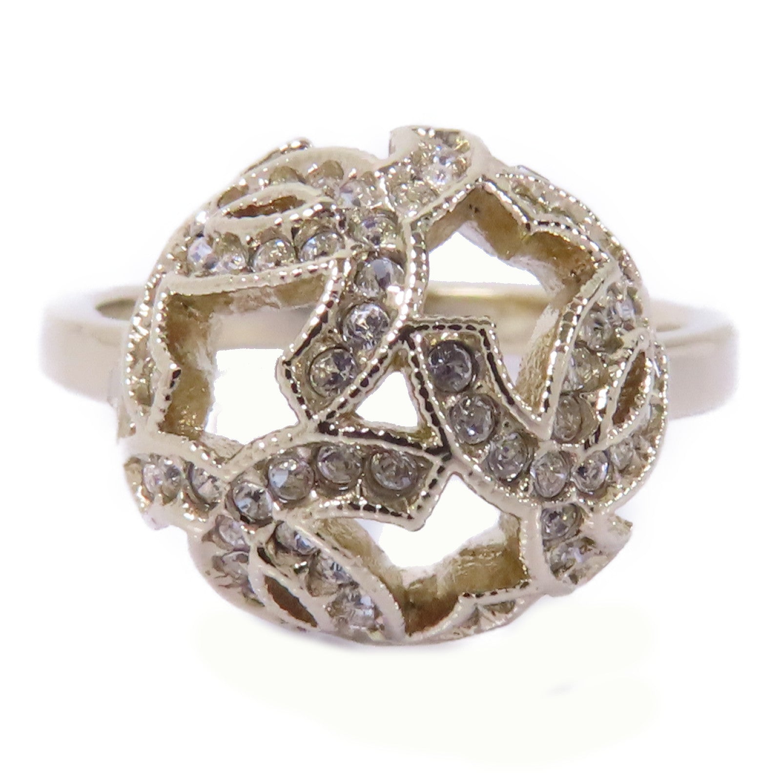 CHANEL 【激減優惠】金屬Ring 戒指US#6金色