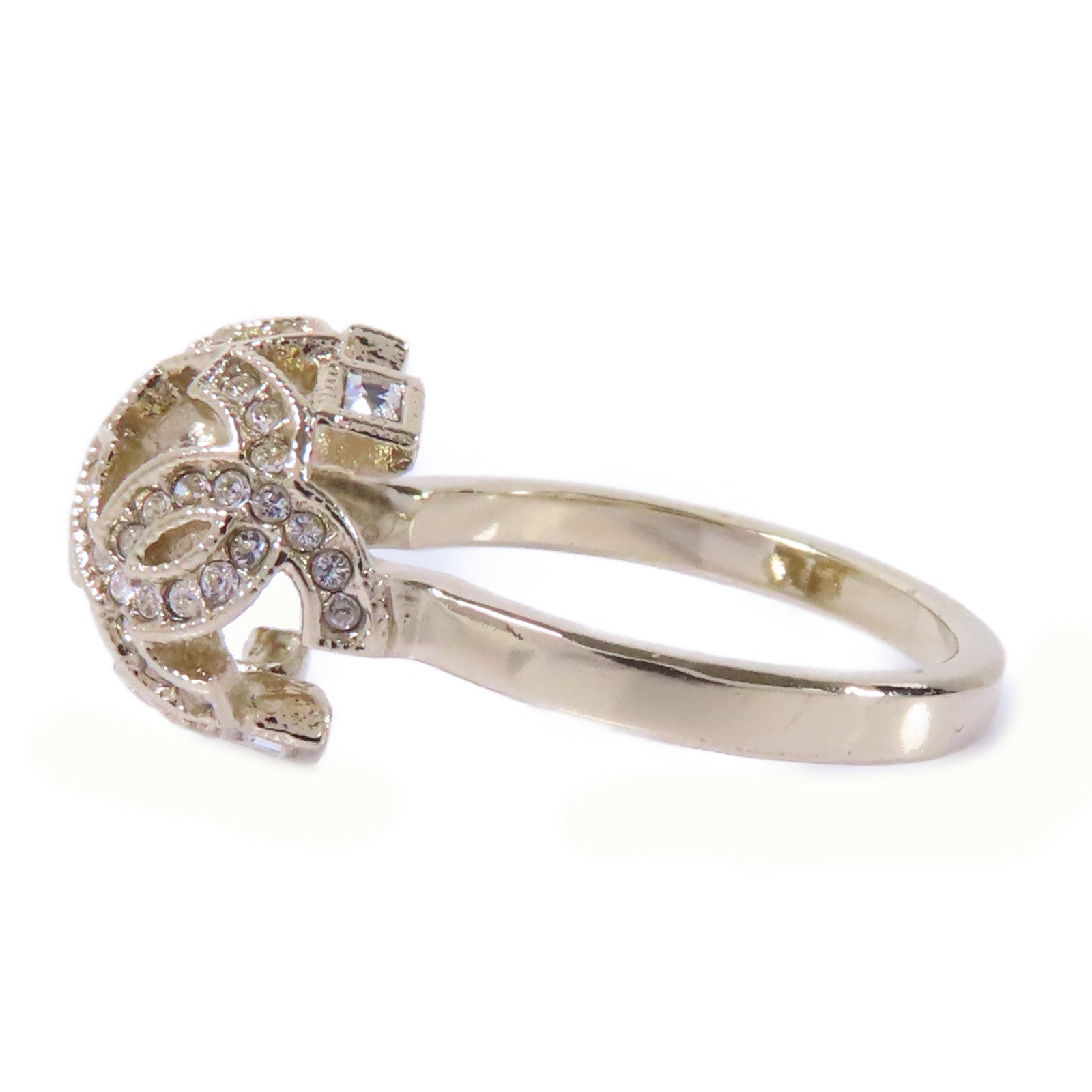 CHANEL 【激減優惠】金屬Ring 戒指US#6金色