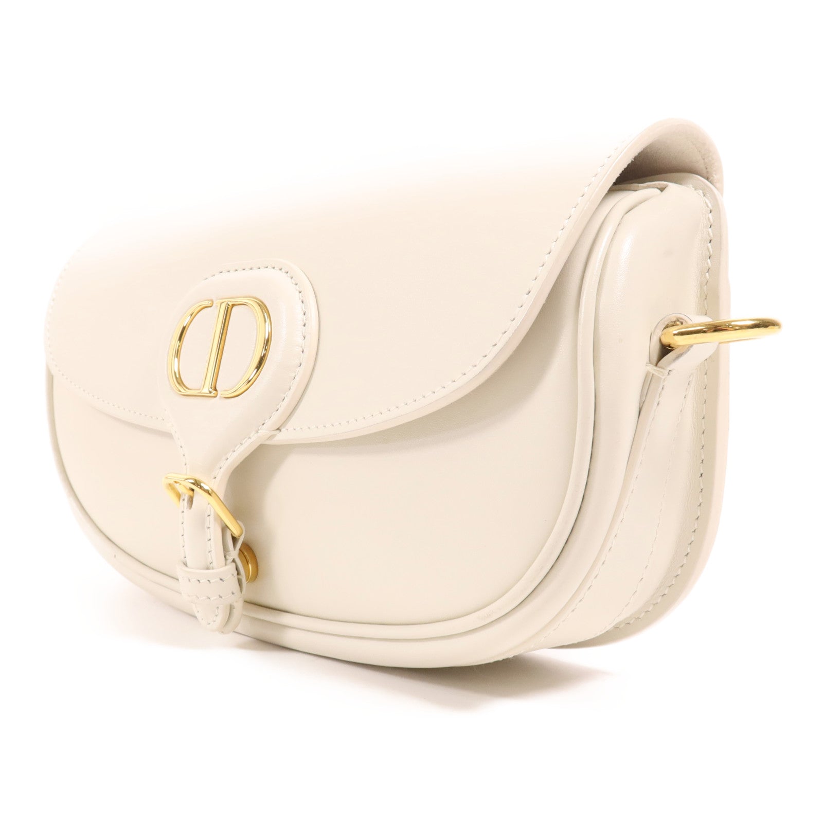 Dior 牛皮皮革Bobby East West金扣肩背袋