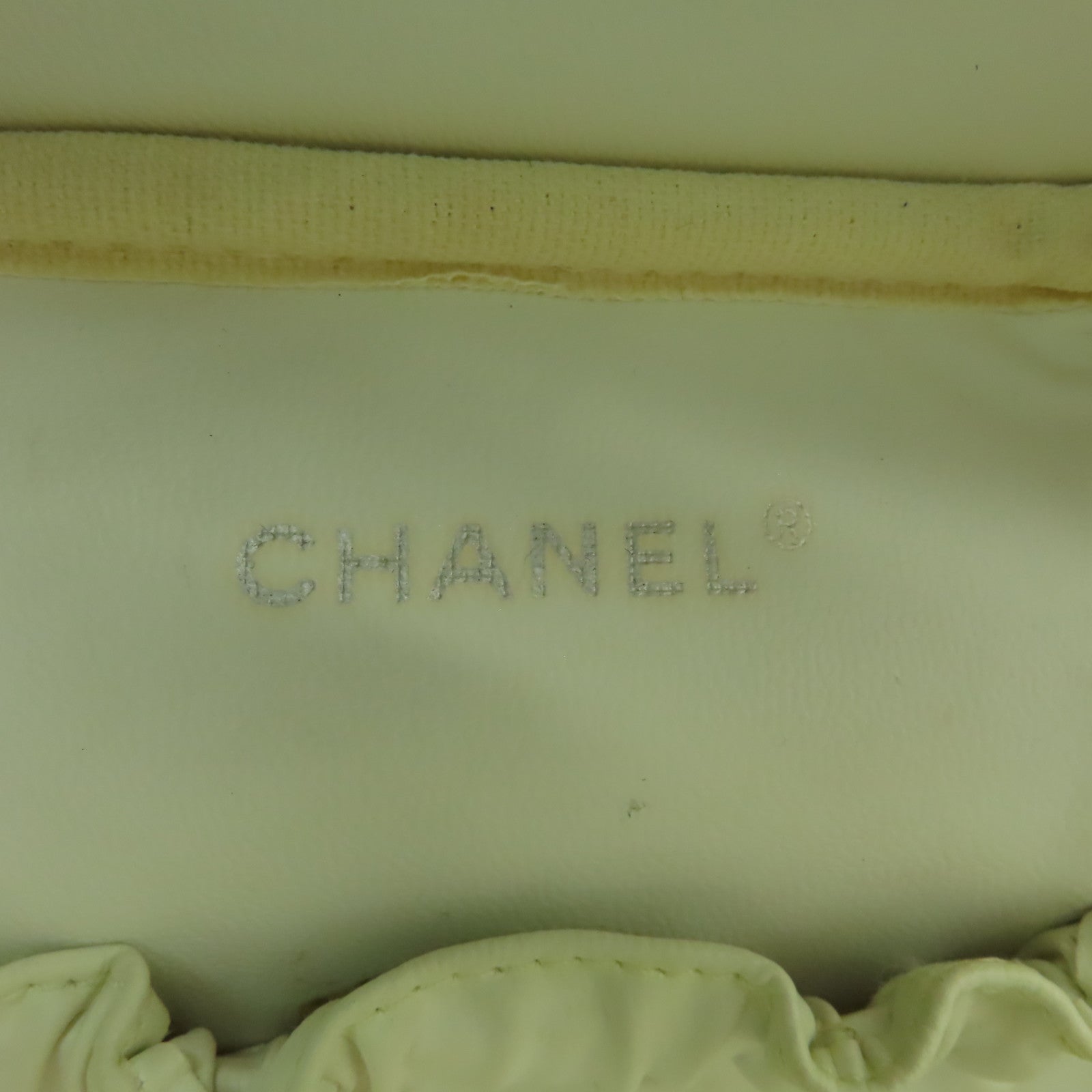 CHANEL 【清倉大減價】Caviar皮革Vanity Bag銀扣手挽袋粉紅色