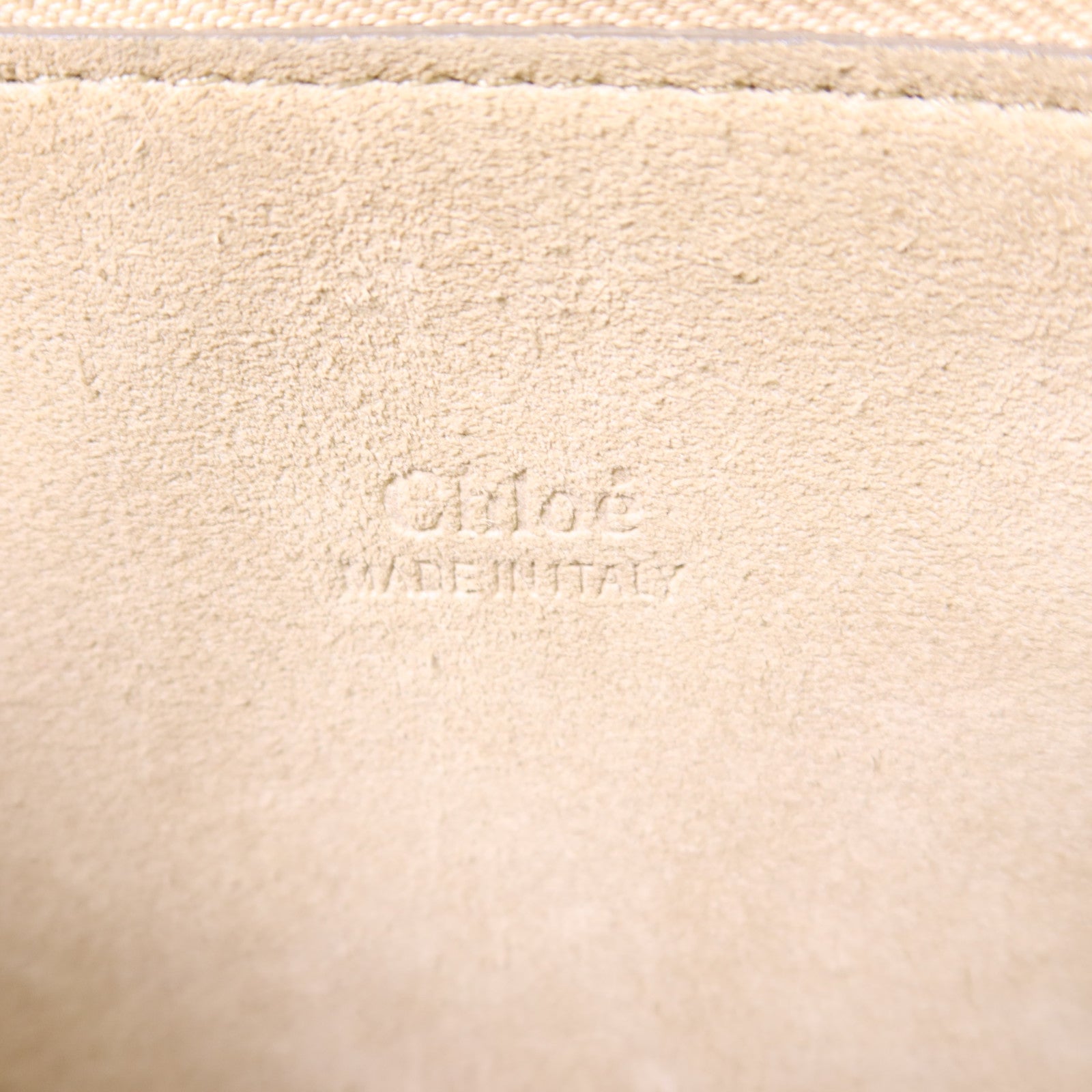 Chloe 牛皮皮革/麂皮皮革Faye金扣肩背袋