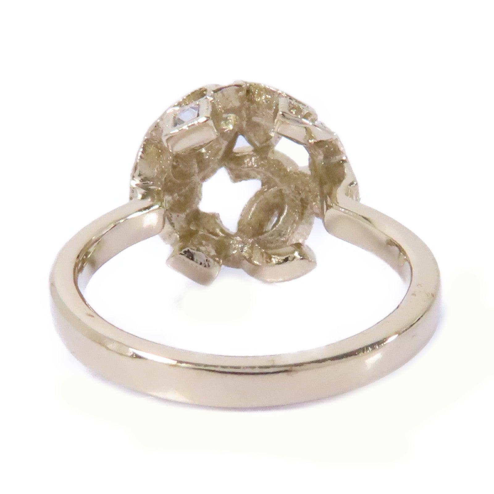 CHANEL 【激減優惠】金屬Ring 戒指US#6金色