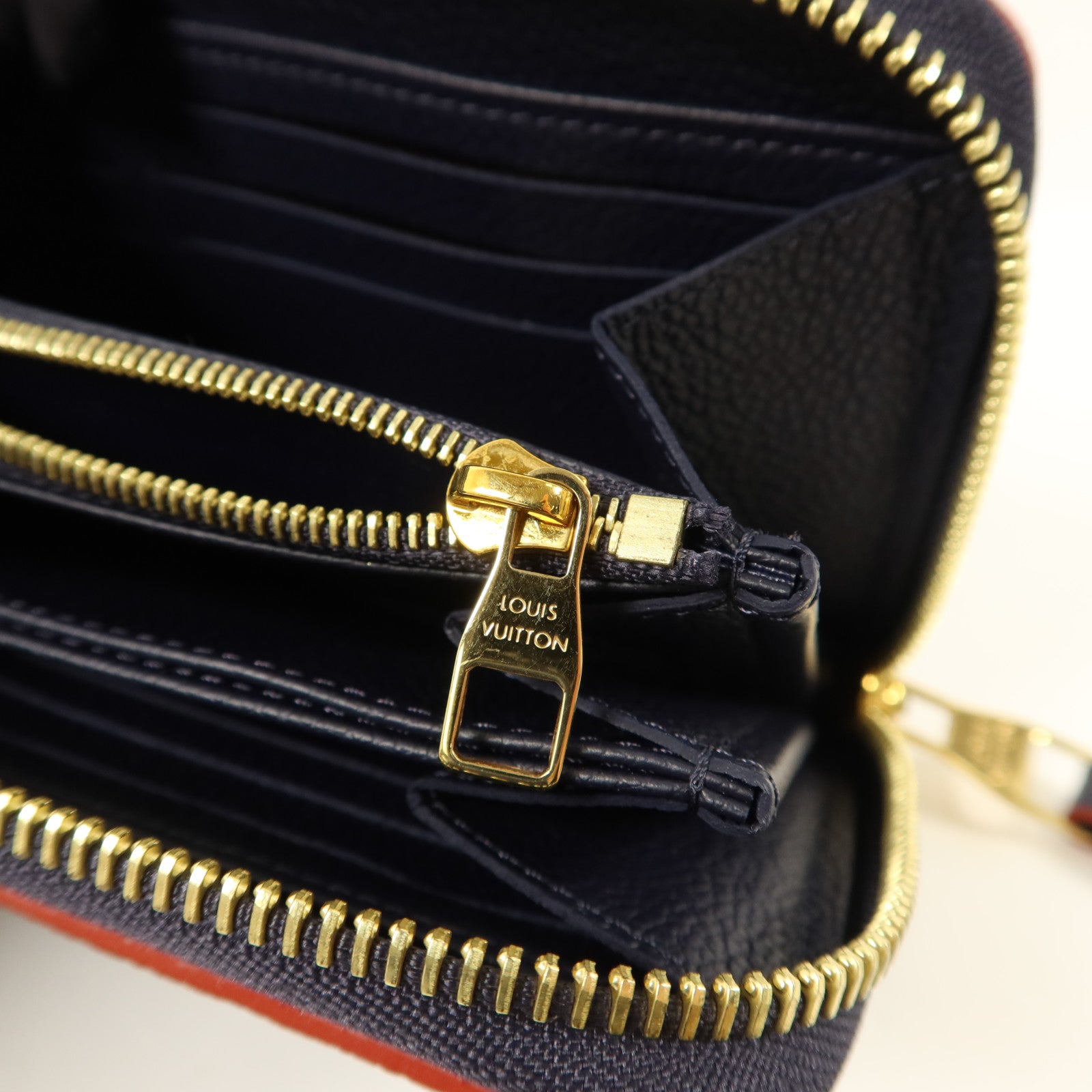 LOUIS VUITTON Monogram Empreinte Zipper Long Wallet長錢包