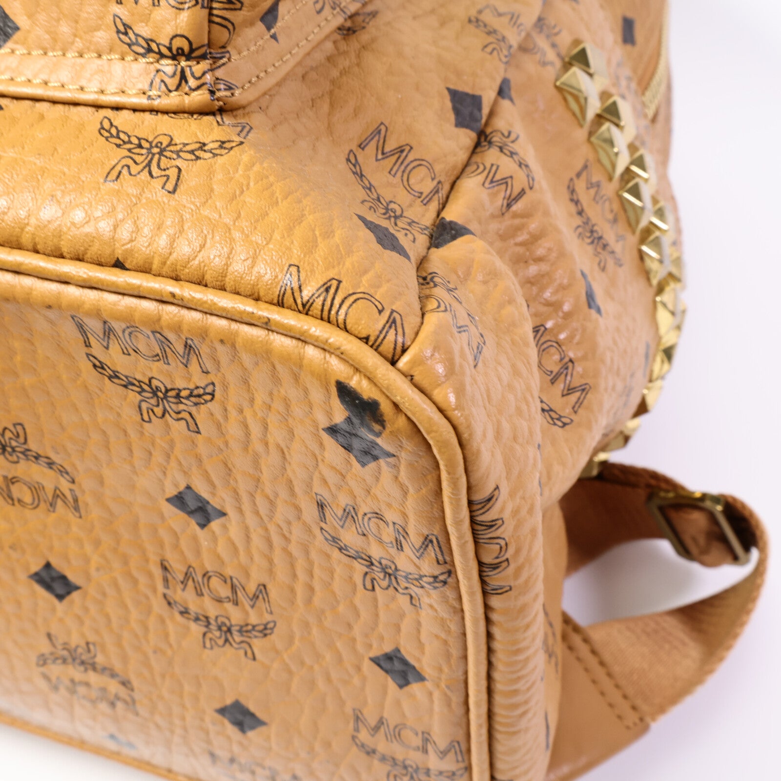 MCM 塗層帆布Backpack背包
