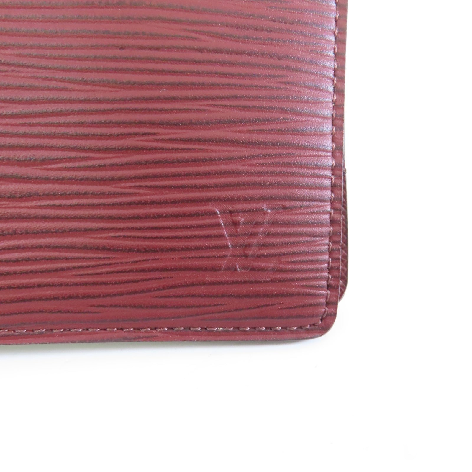 LOUIS VUITTON Epi Wallet錢包紅色