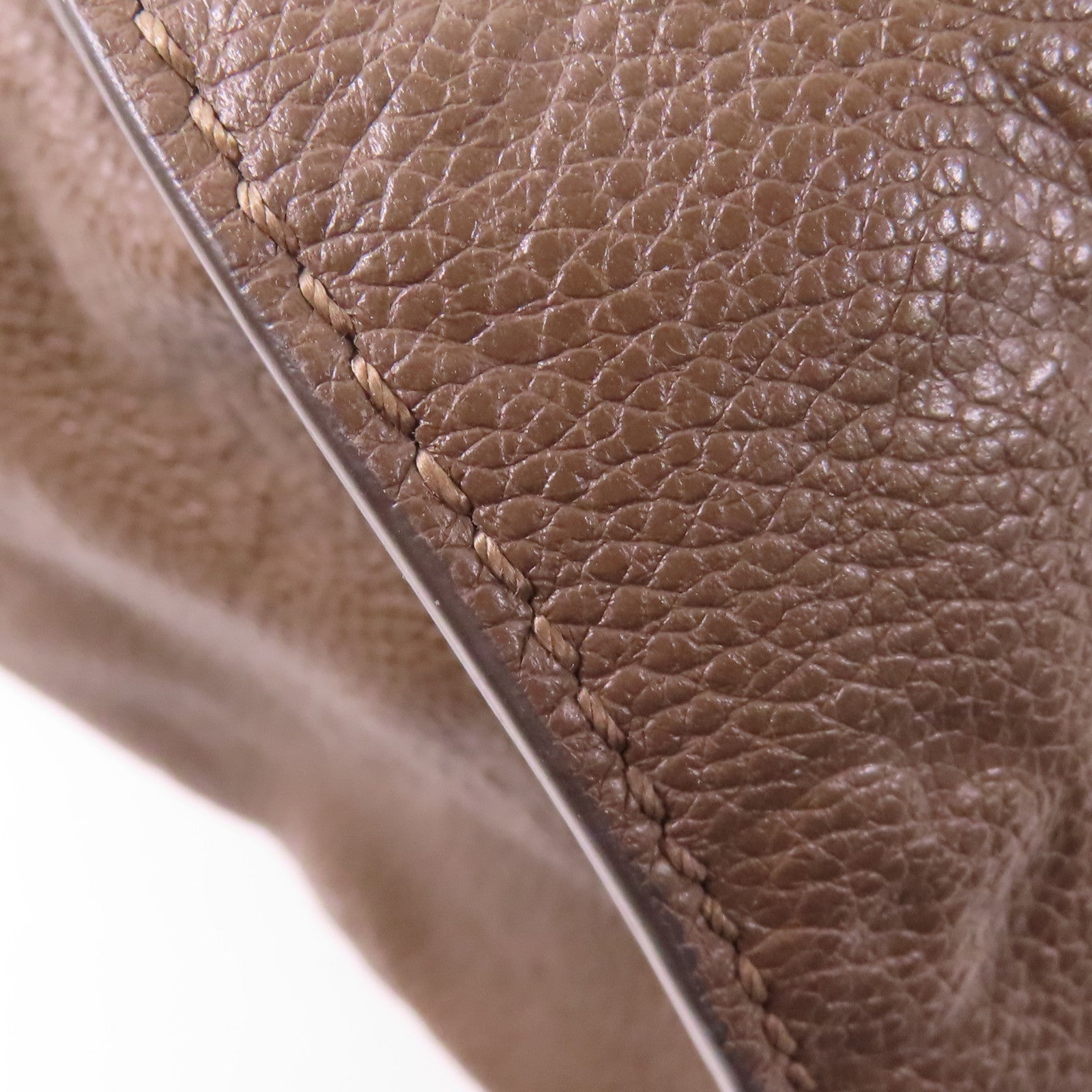 LOUIS VUITTON LV GHW Luminous PM 2 Way Bag M93409 Monogram Empreinte Brown