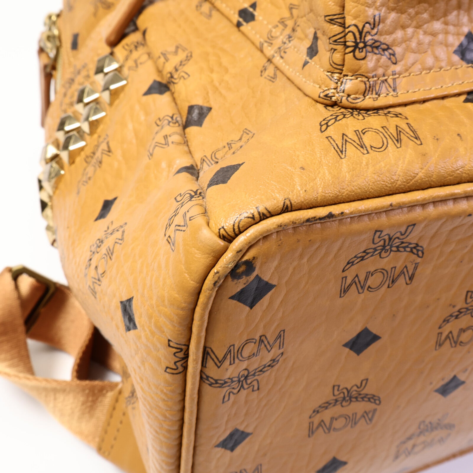 MCM 塗層帆布Backpack背包