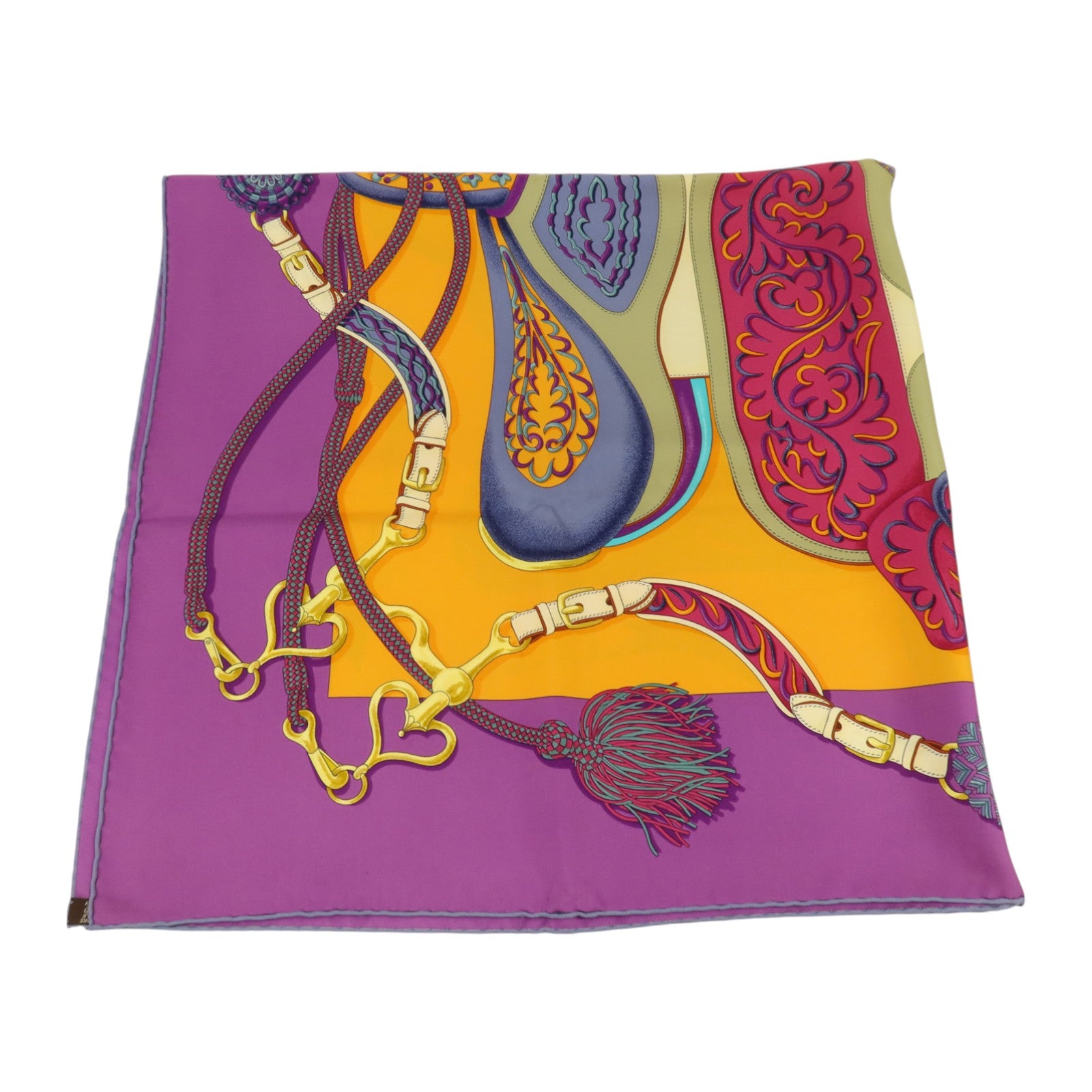 HERMES 絲質Scarf 90x90cm絲巾