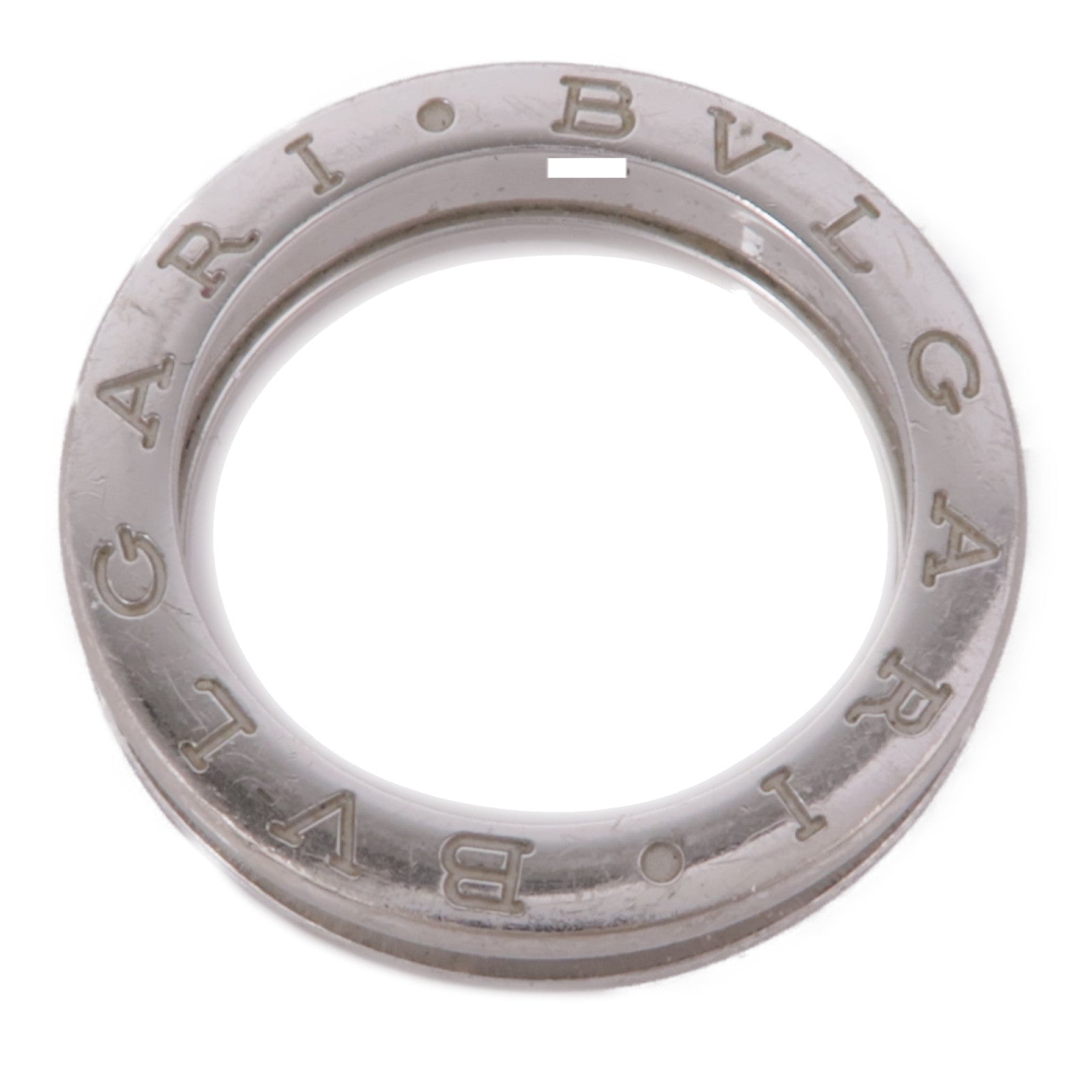 BVLGARI 18K白金B-Zero1 Ring戒指US#6.75