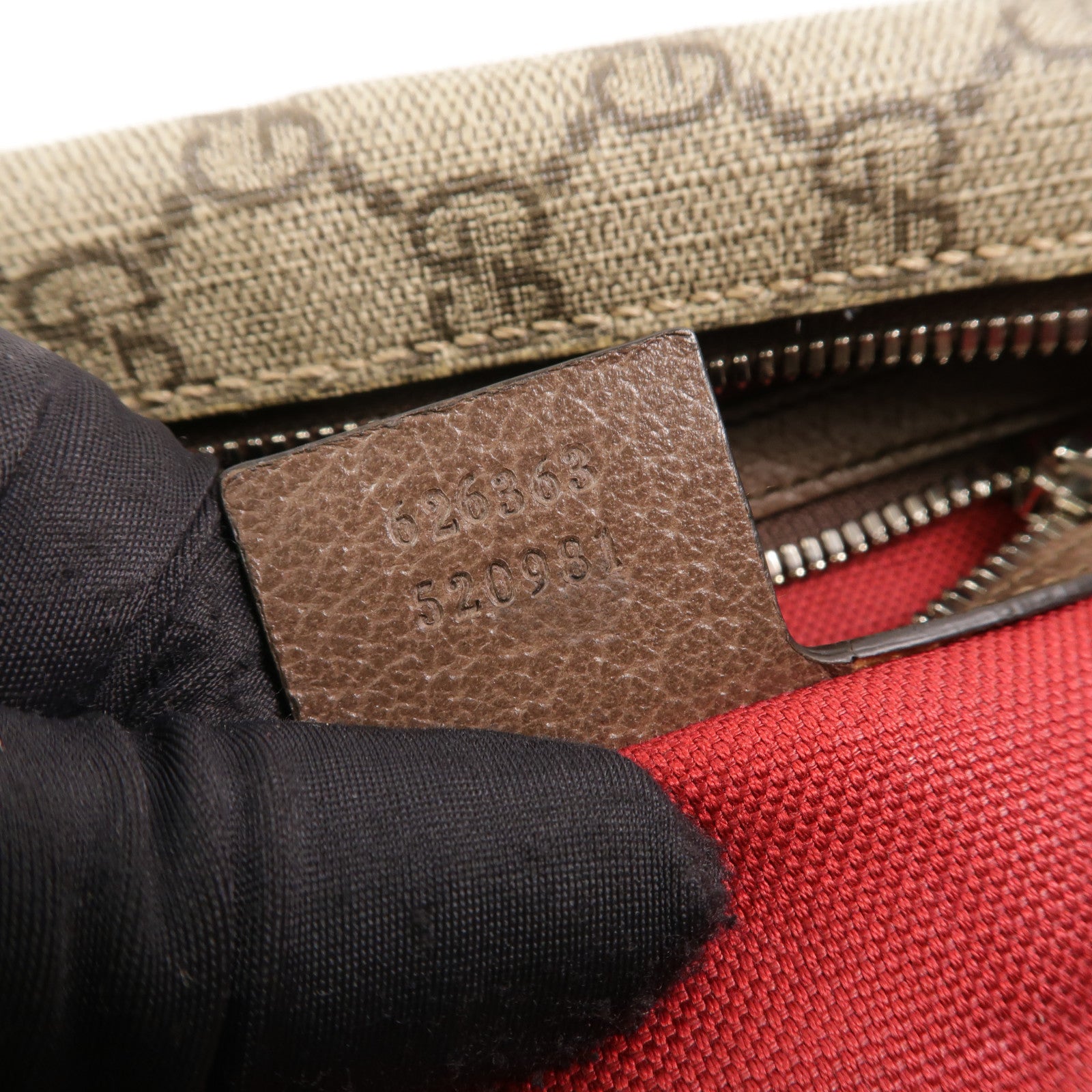 GUCCI 塗層帆布Shoulder Bag肩背袋