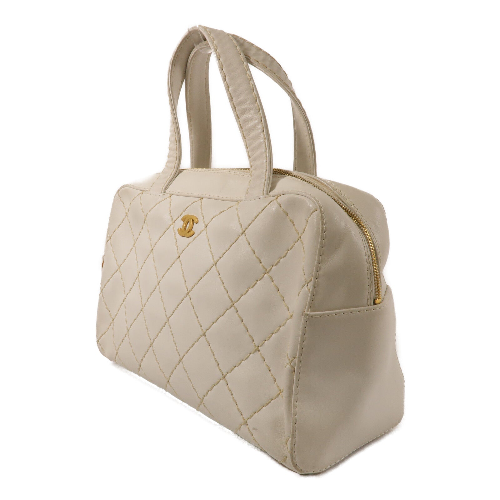 CHANEL 牛皮皮革Hand Bag手挽袋