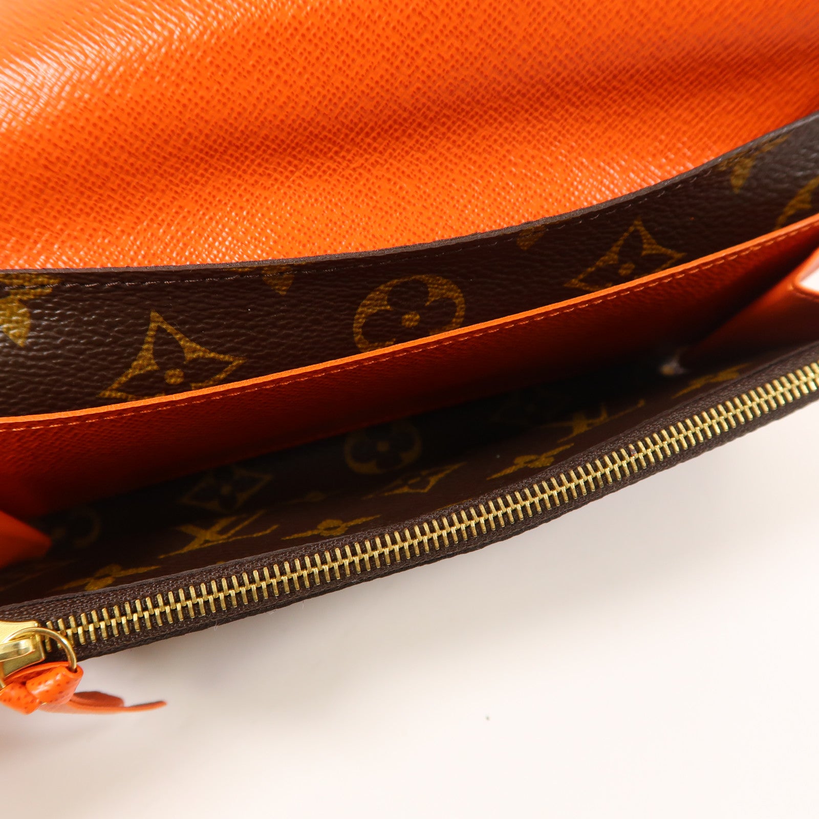 LOUIS VUITTON Monogram Long Wallet金扣長錢包
