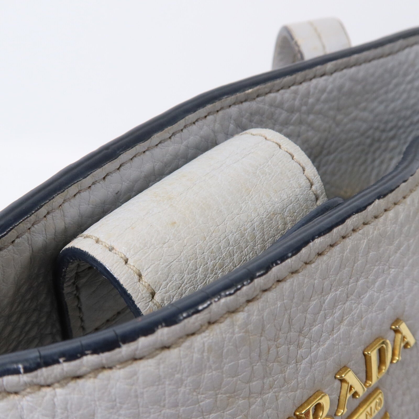 PRADA 牛皮皮革Shoulder Tote手挽袋