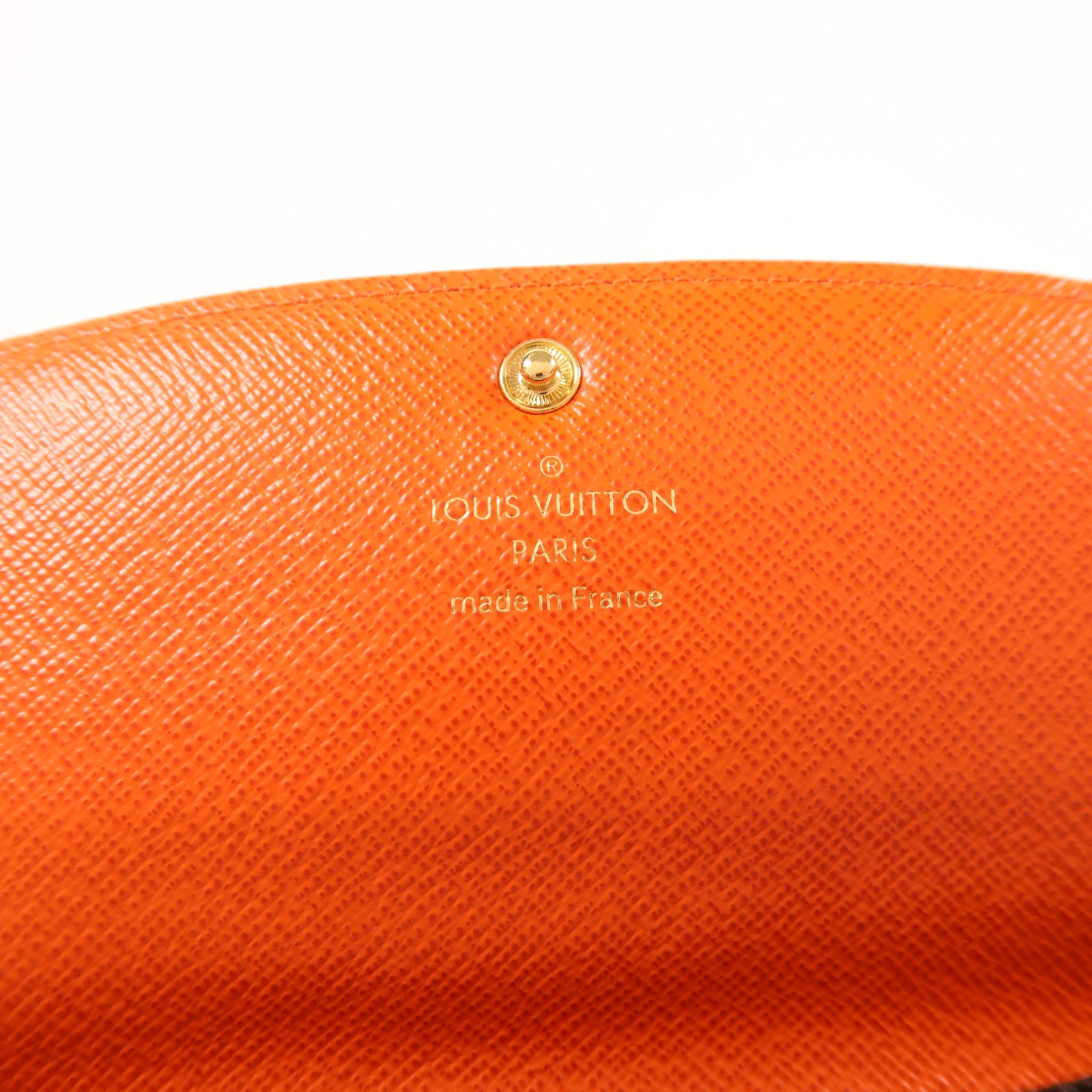 LOUIS VUITTON Monogram Long Wallet金扣長錢包