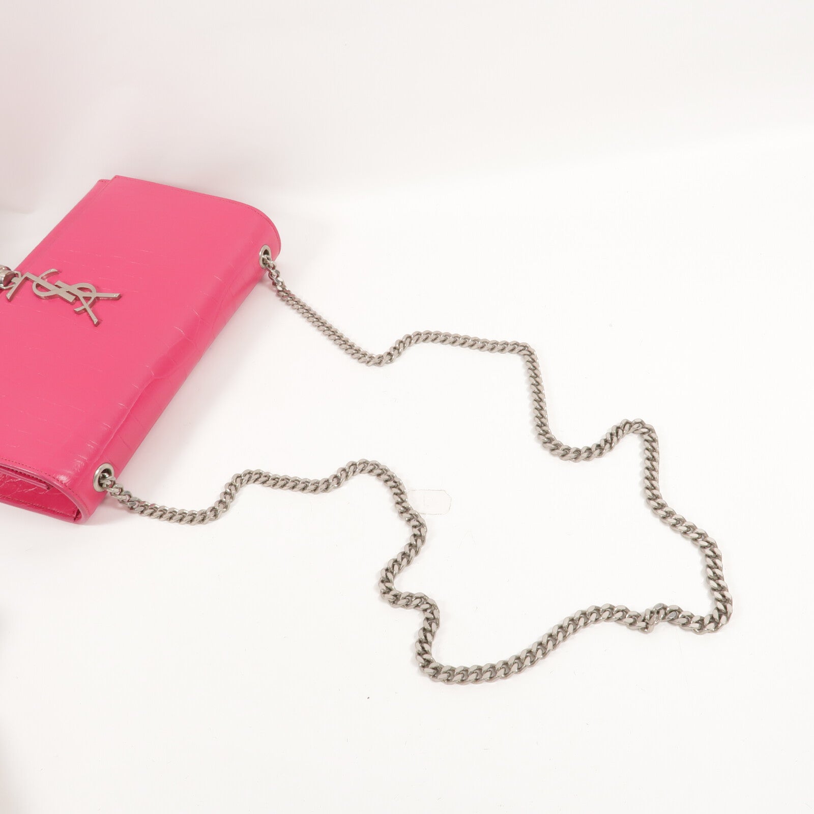 SAINT LAURENT 牛皮皮革Kate Tassel Medium鏈帶肩背袋
