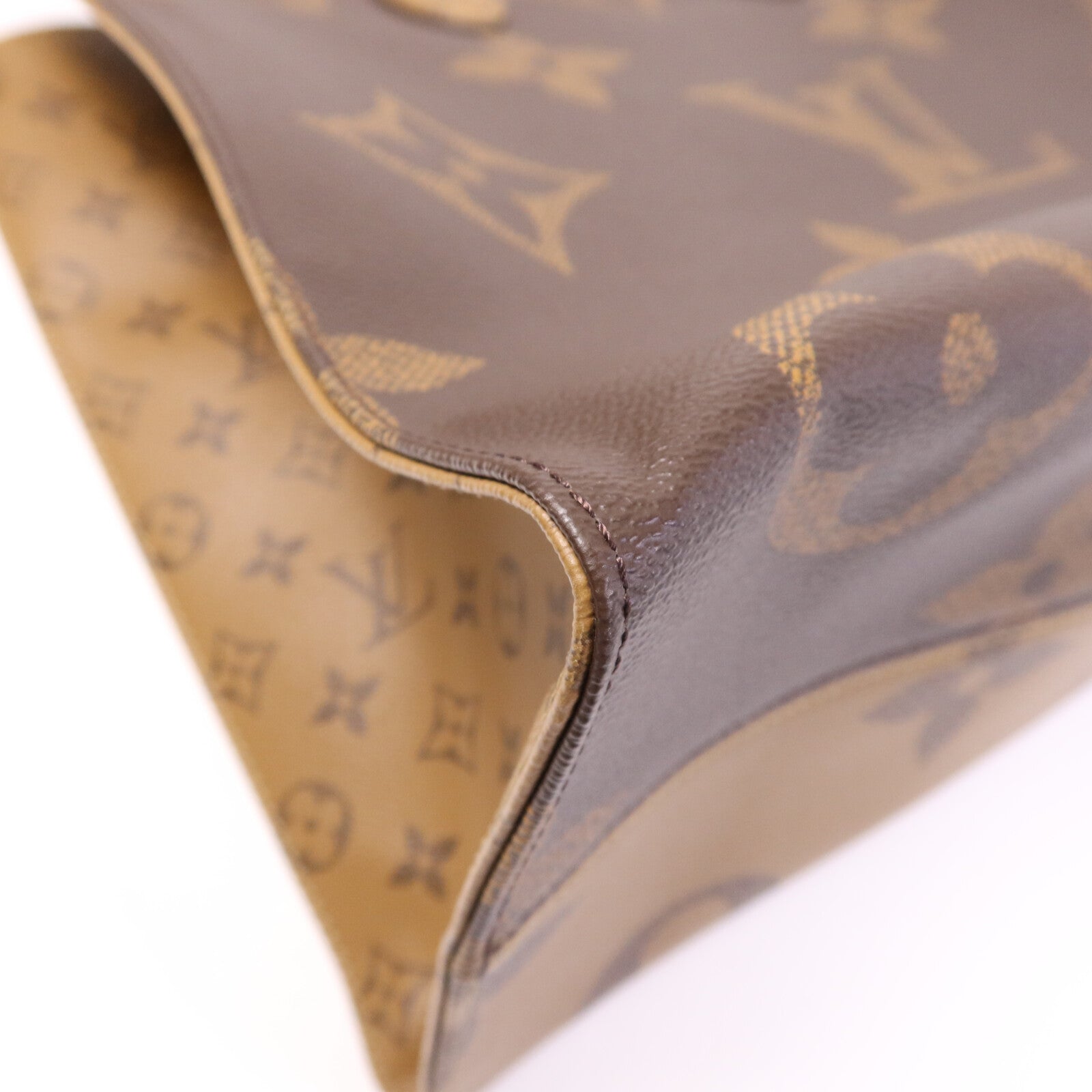 LOUIS VUITTON 【激減優惠】Monogram Giant OnTheGo GM金扣手挽肩背兩用袋