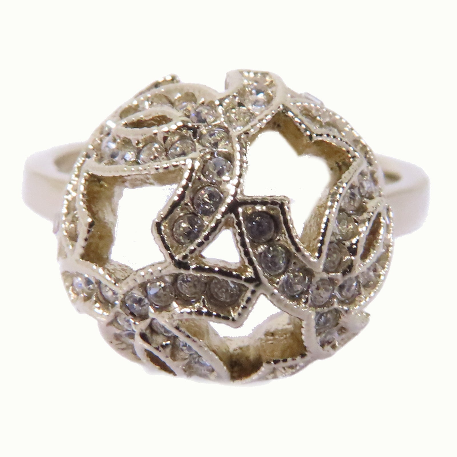 CHANEL 【激減優惠】金屬Ring 戒指US#6金色