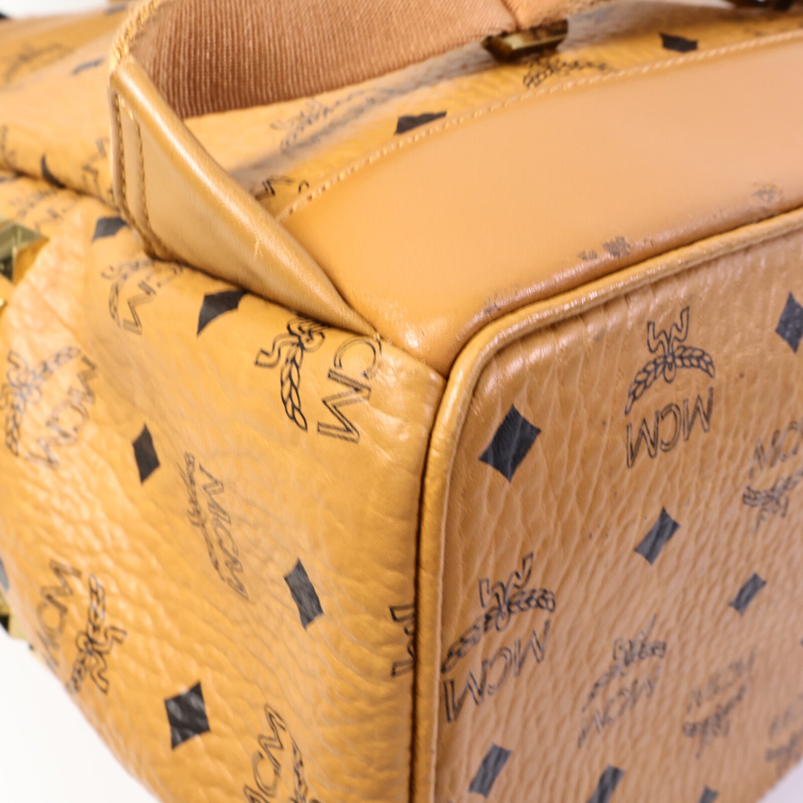 MCM 塗層帆布Backpack背包