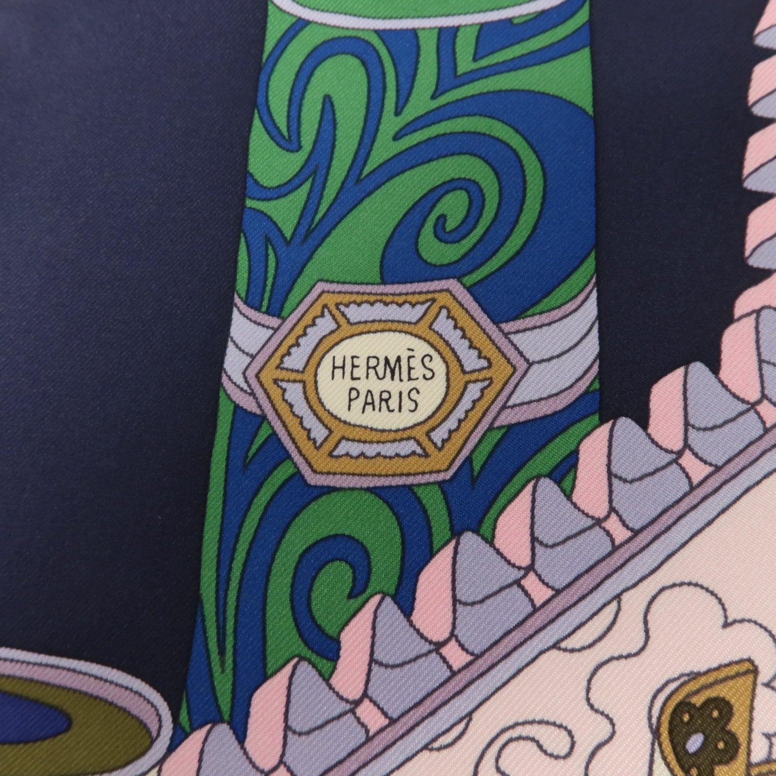 HERMES 絲質Scarf 90X90絲巾
