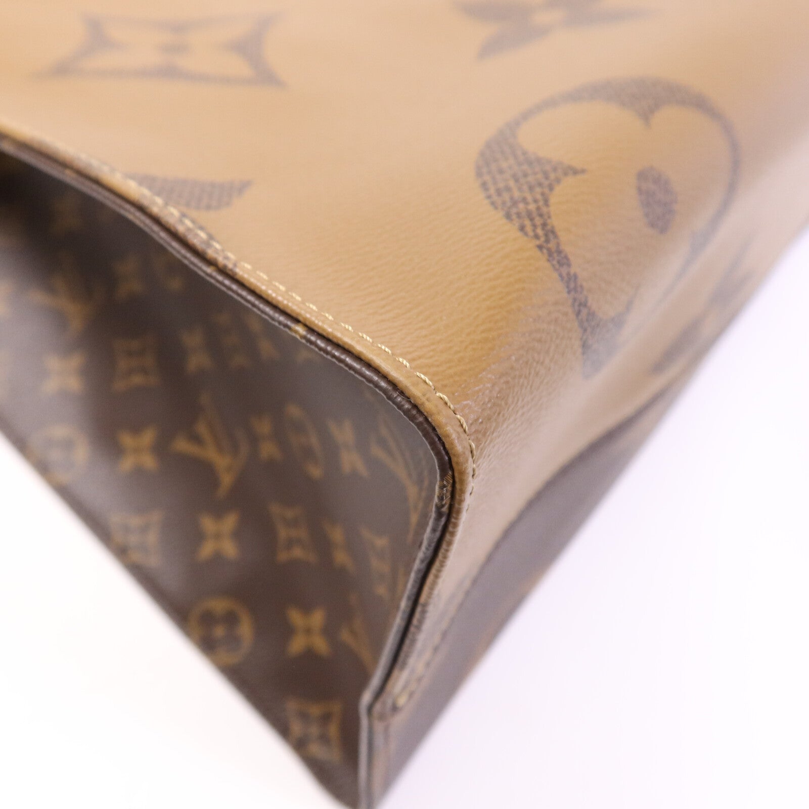 LOUIS VUITTON 【激減優惠】Monogram Giant OnTheGo GM金扣手挽肩背兩用袋