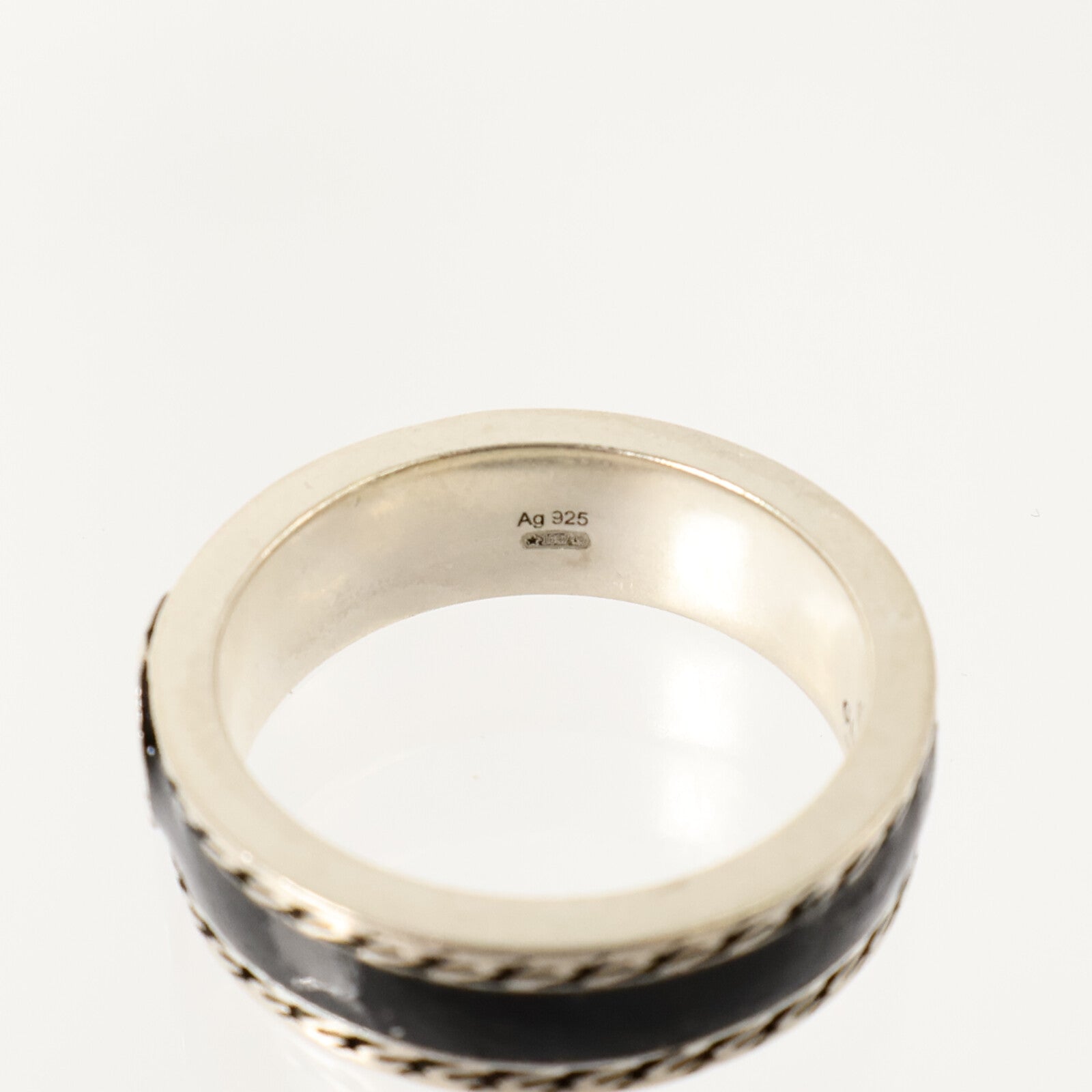 GUCCI 925純銀Interlocking G Ring戒指