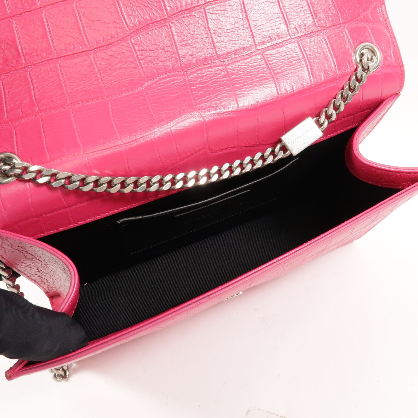 SAINT LAURENT 牛皮皮革Kate Tassel Medium鏈帶肩背袋