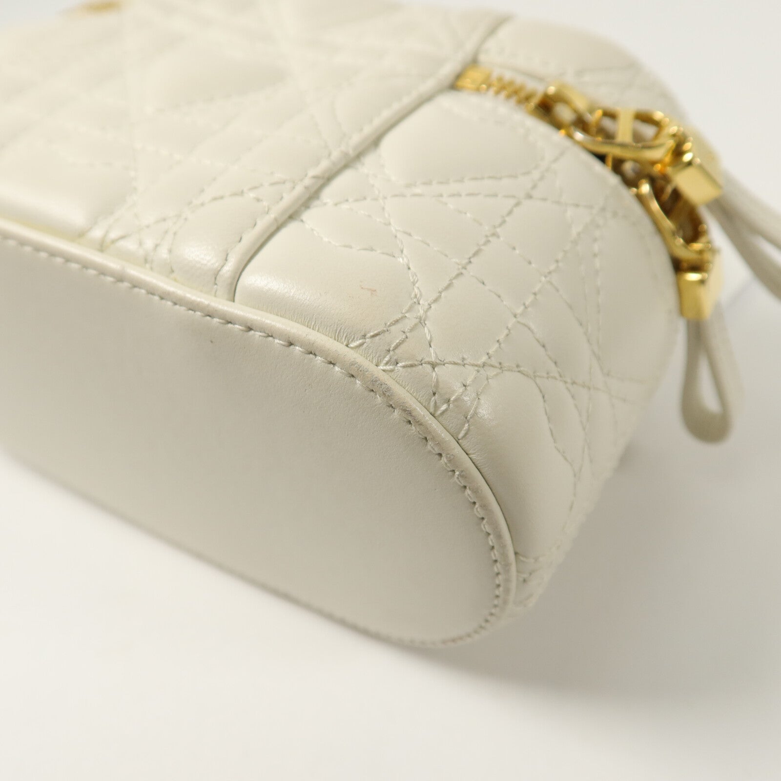 Dior 羊皮皮革Caro Mini Vanity Case手挽肩背兩用袋