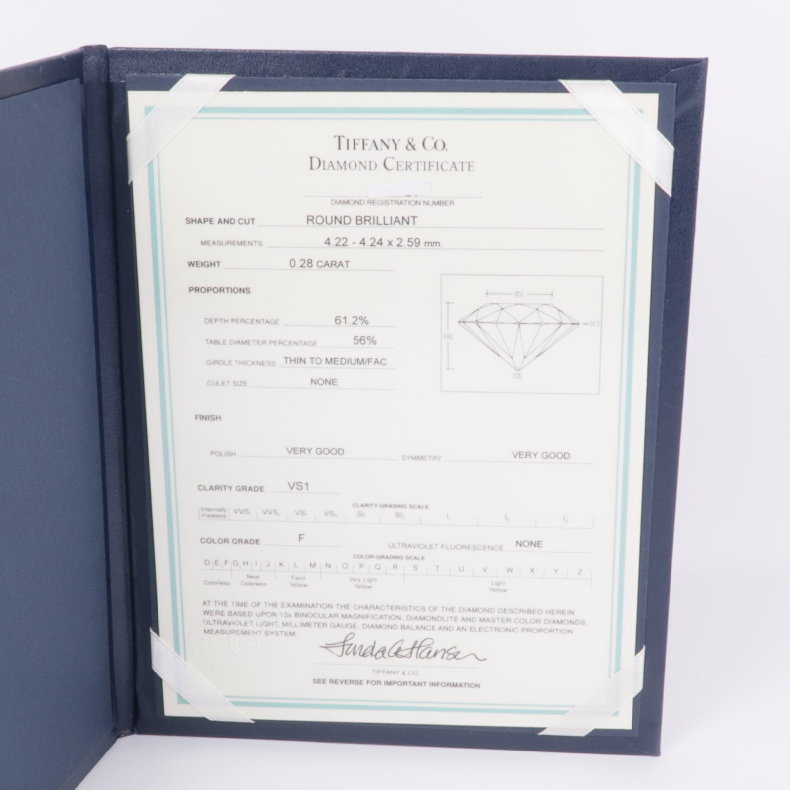 TIFFANY＆CO 【激減優惠】PT950鉑金Dots Diamond Ring鑽石戒指US#5