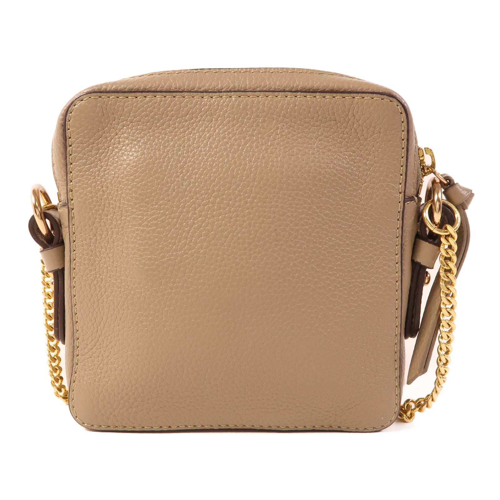 SEE BY CHLOE 牛皮皮革/麂皮皮革Shoulder Bag金扣肩背袋