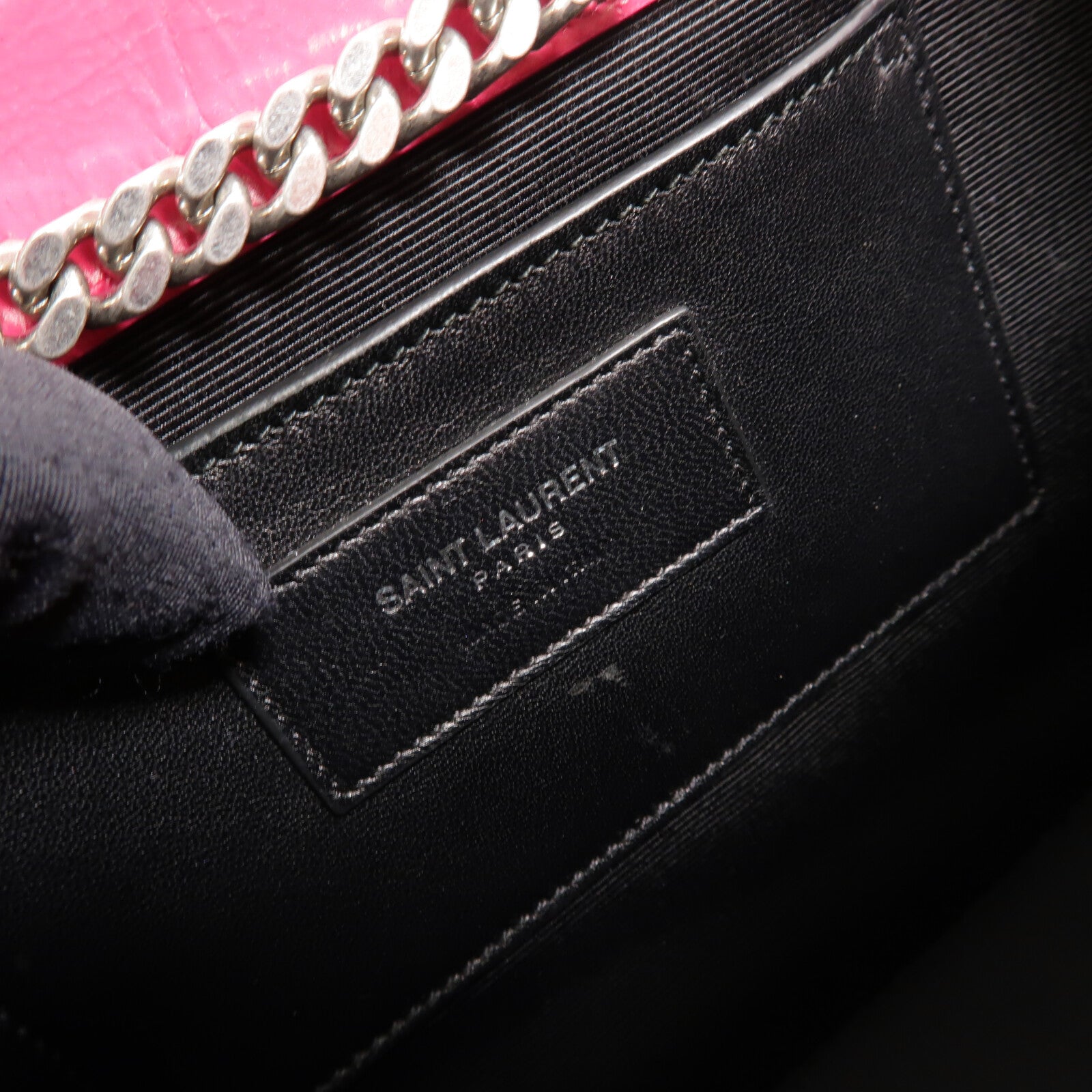 SAINT LAURENT 牛皮皮革Kate Tassel Medium鏈帶肩背袋