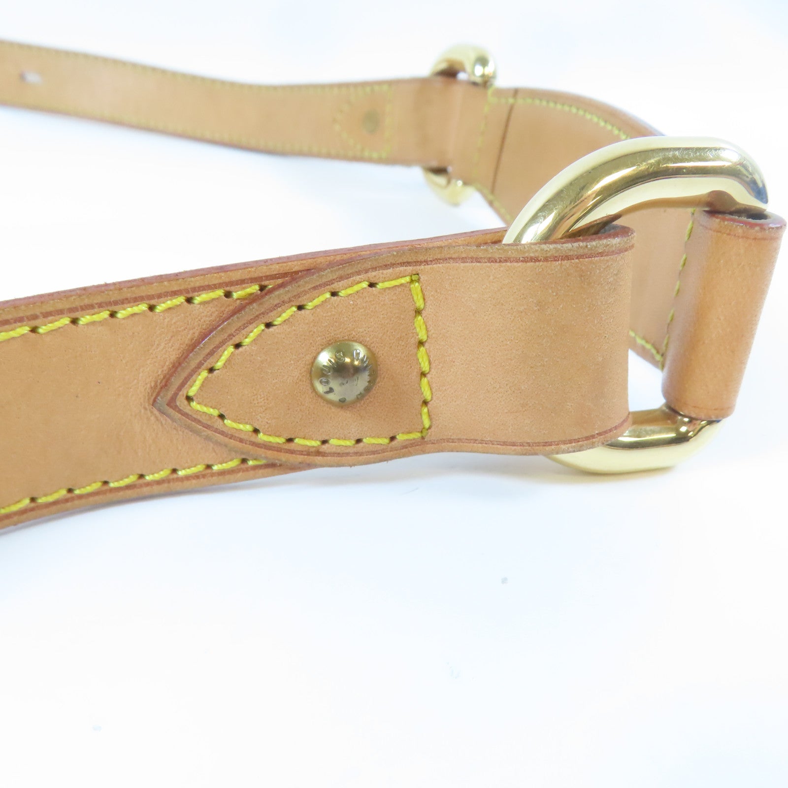 LOUIS VUITTON Monogram Tulum GM金扣肩背袋啡色