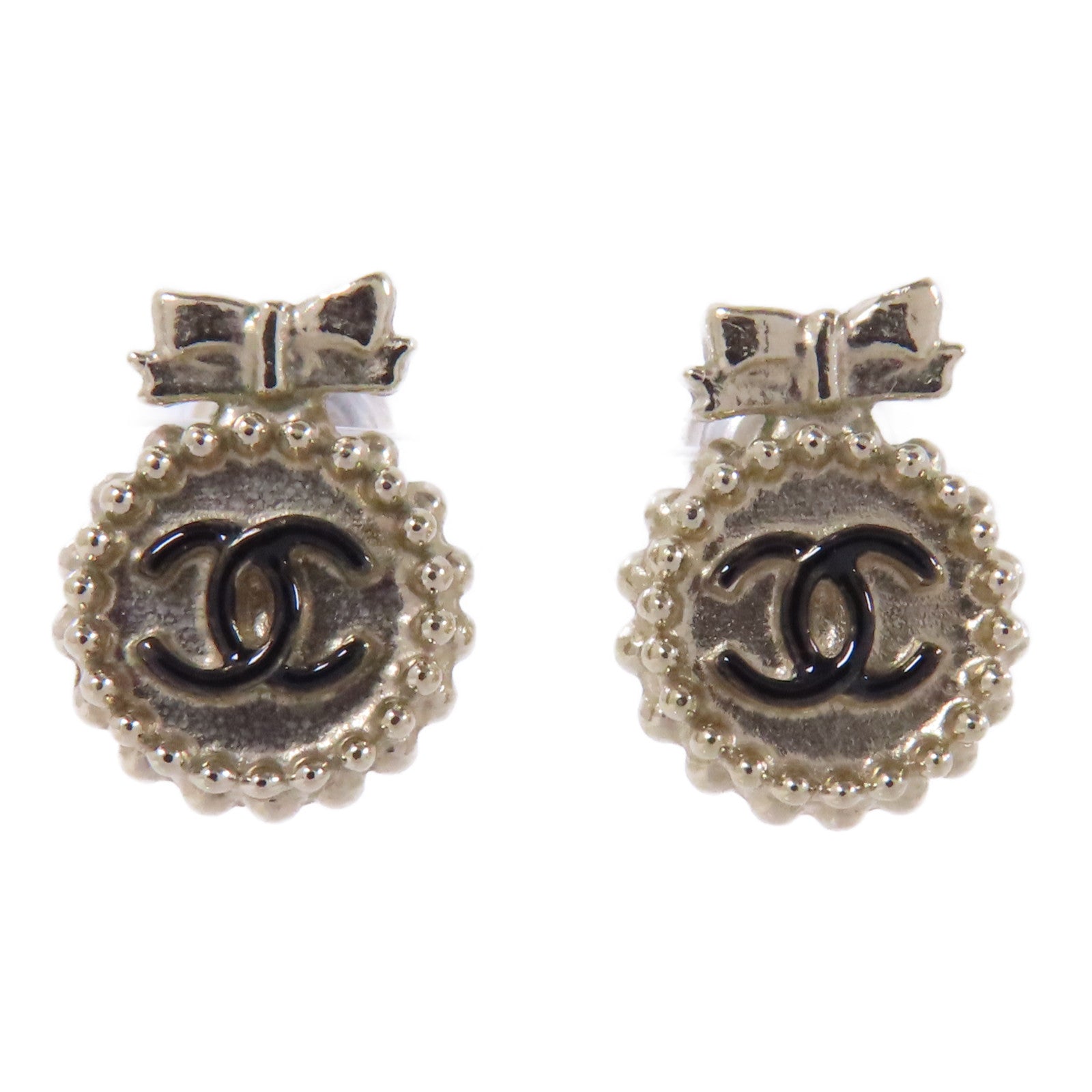 CHANEL 金屬Earrings耳環金色