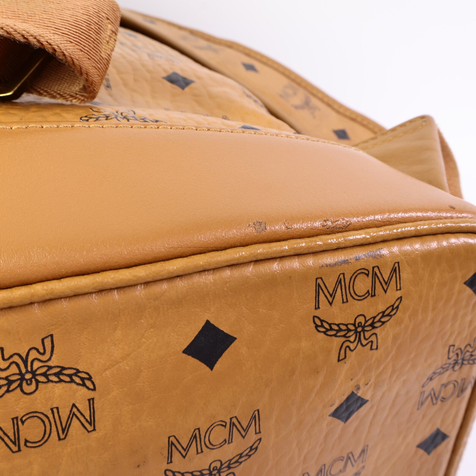 MCM 塗層帆布Backpack背包