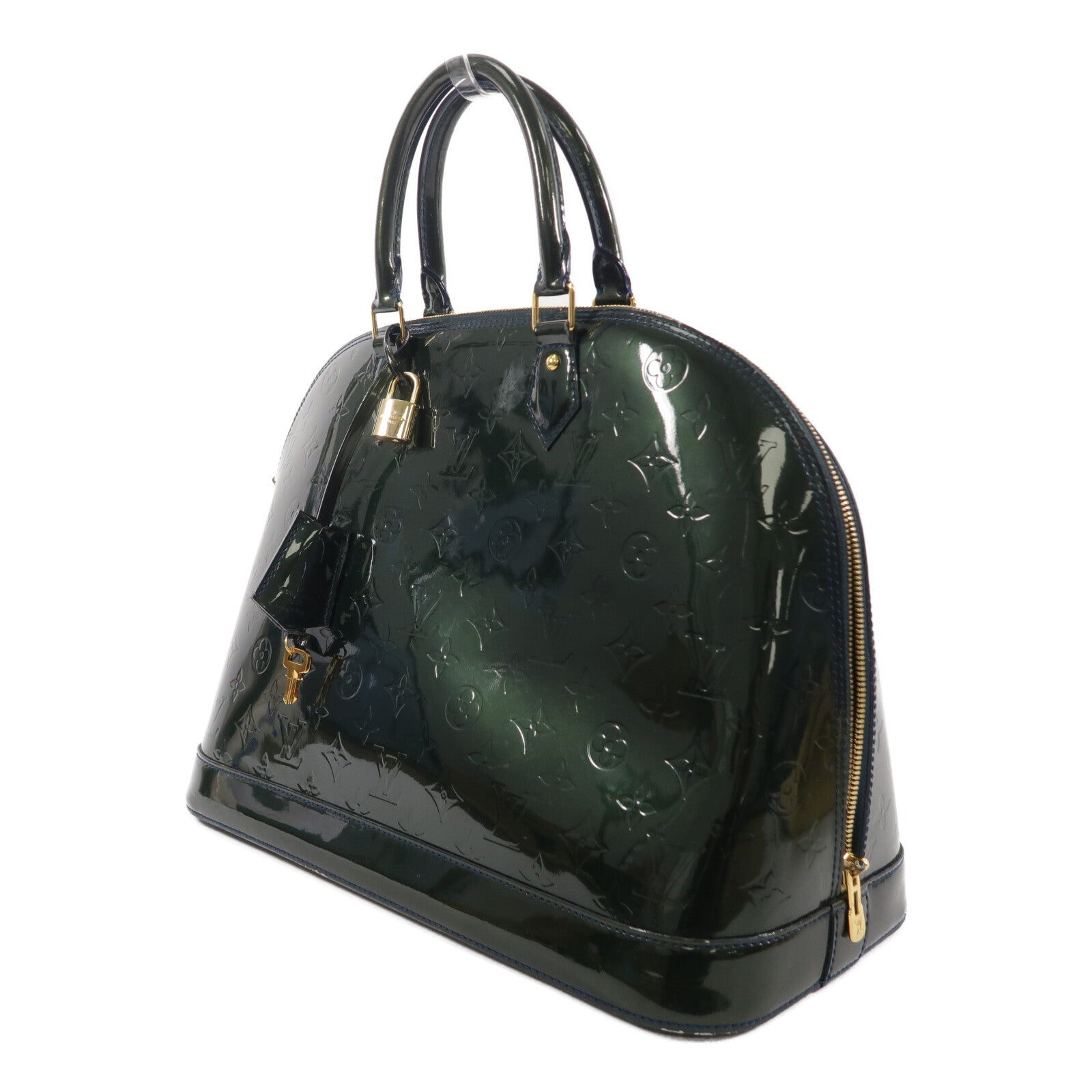 LOUIS VUITTON Monogram Vernis Alma GM手挽袋
