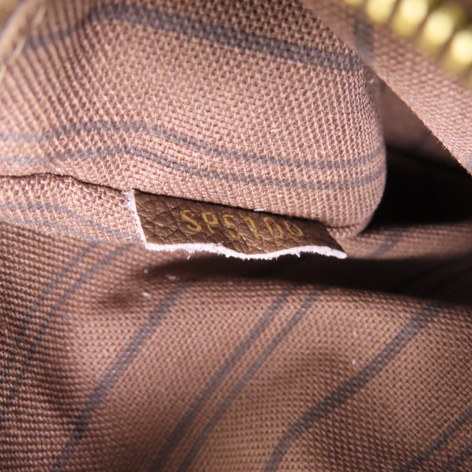 LOUIS VUITTON LV GHW Luminous PM 2 Way Bag M93409 Monogram Empreinte Brown