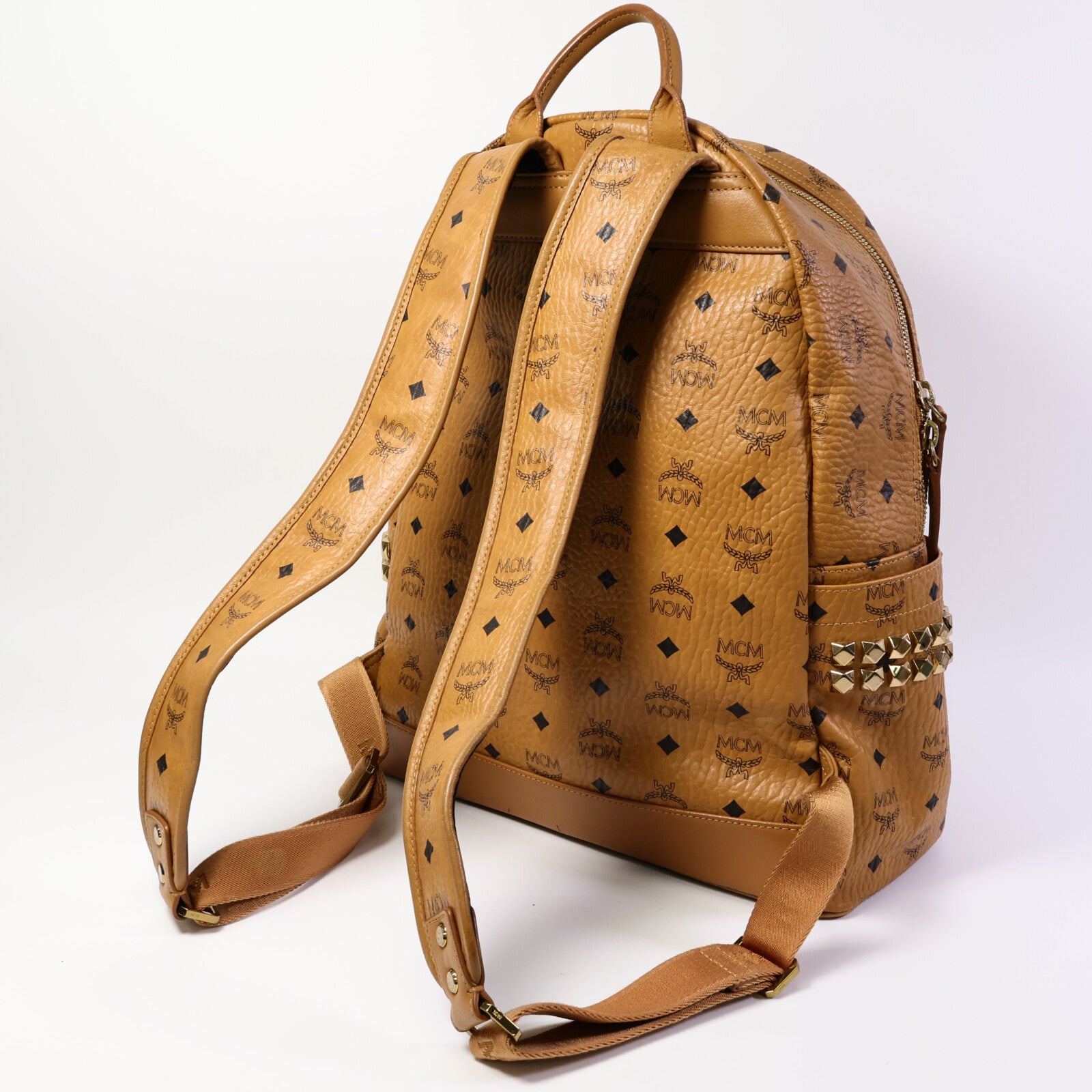 MCM 塗層帆布Backpack背包