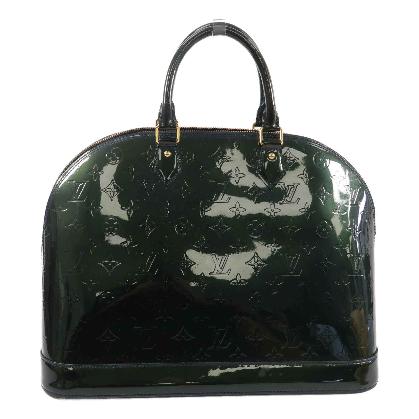 LOUIS VUITTON Monogram Vernis Alma GM手挽袋