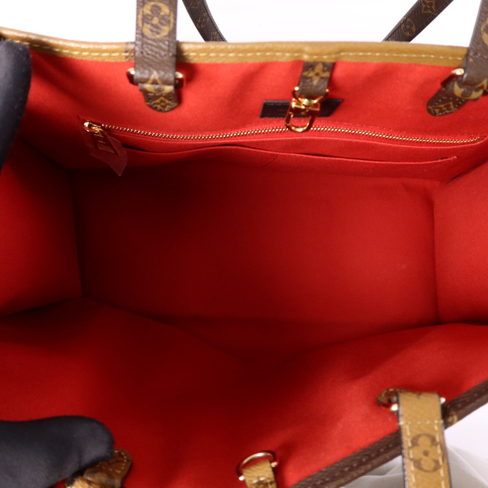 LOUIS VUITTON 【激減優惠】Monogram Giant OnTheGo GM金扣手挽肩背兩用袋