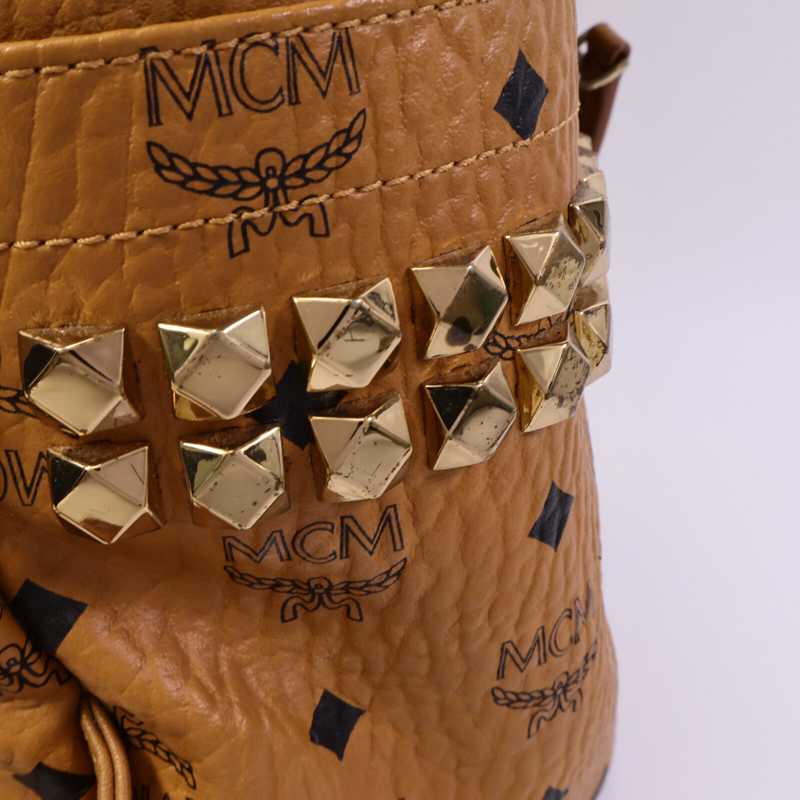 MCM 塗層帆布Backpack背包