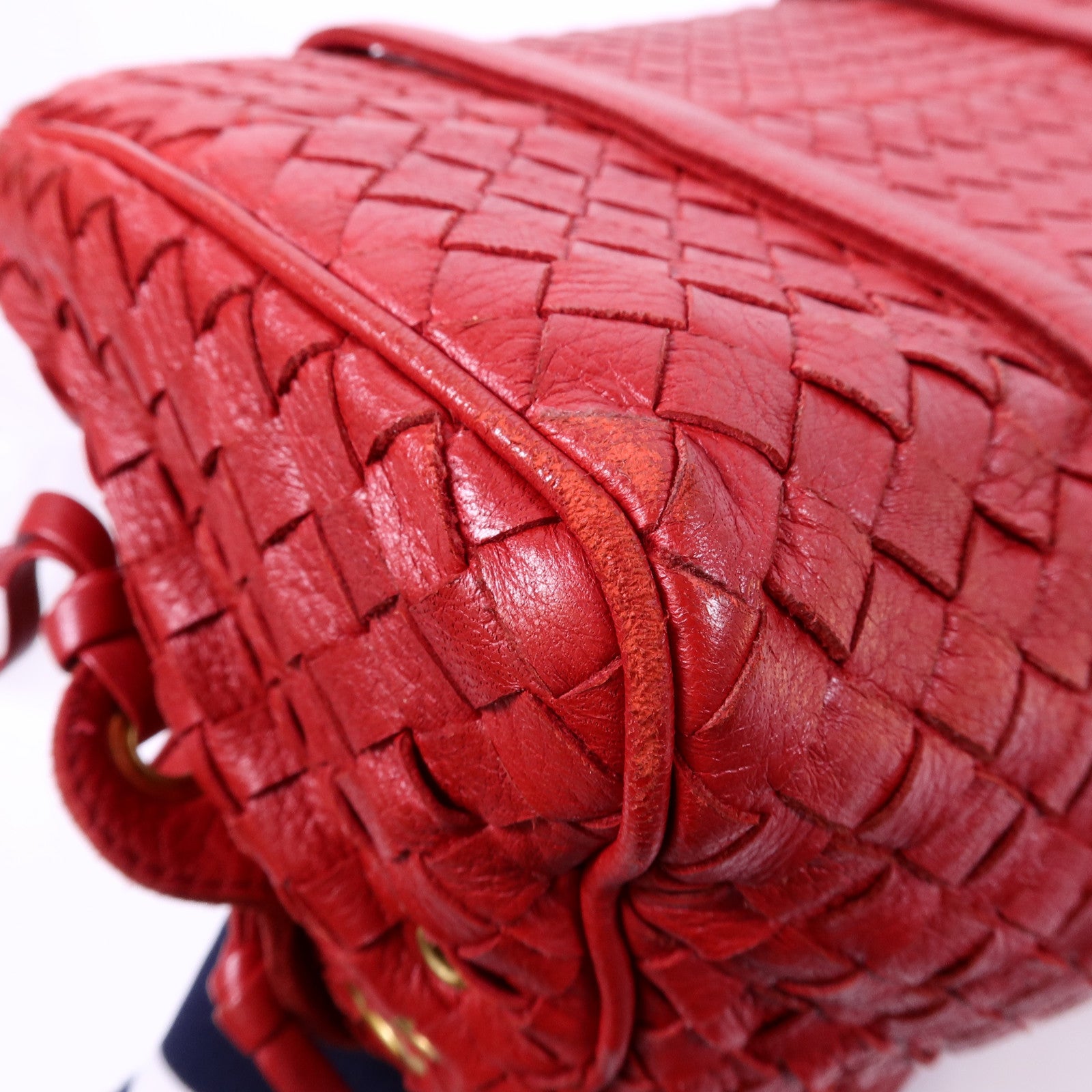 BOTTEGA VENETA 牛皮皮革Shoulder Bag金扣肩背袋