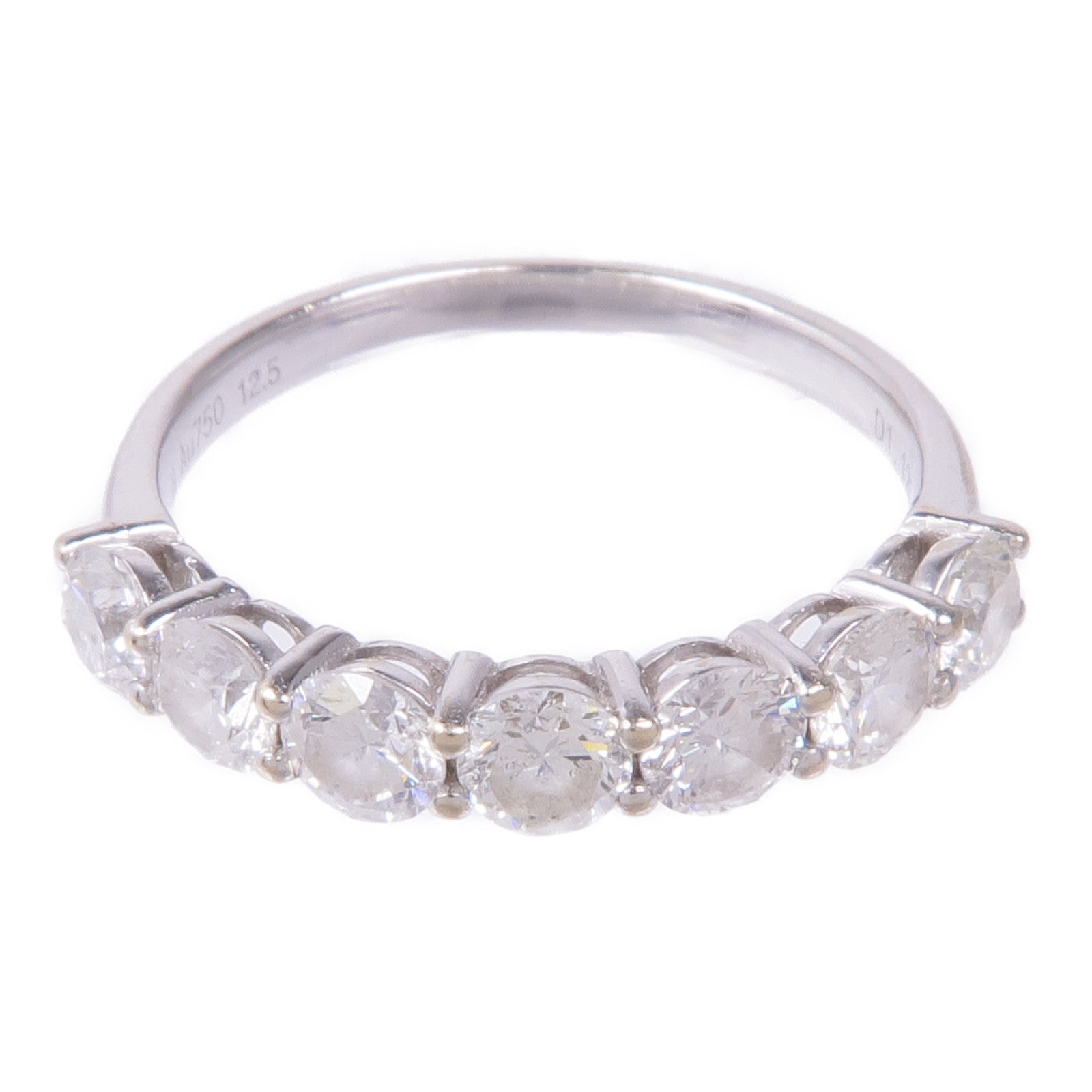 JEWELRY 【激減優惠】18K白金Diamond Ring鑽石戒指US#5.75