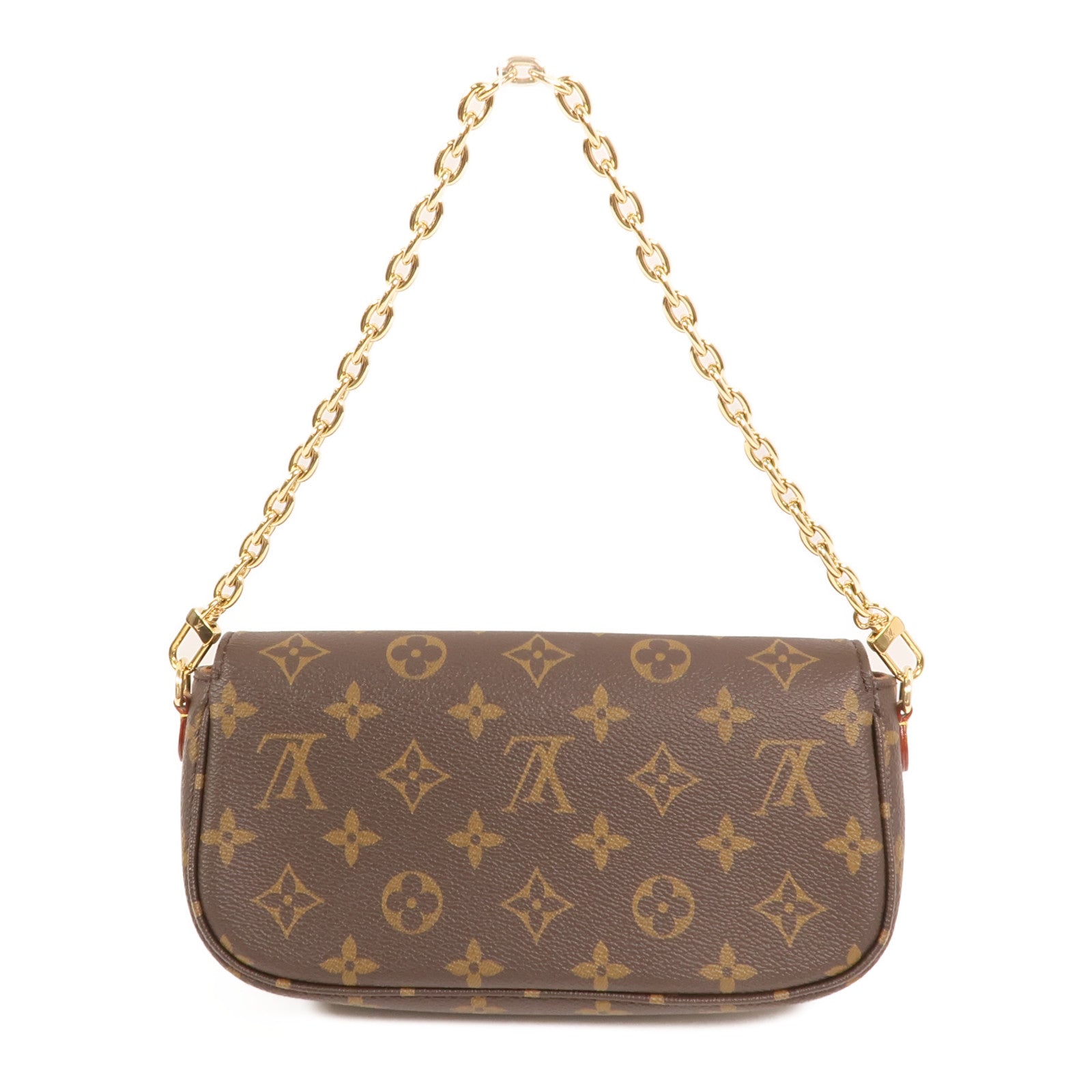 LOUIS VUITTON Monogram Ivy金扣手挽肩背兩用袋