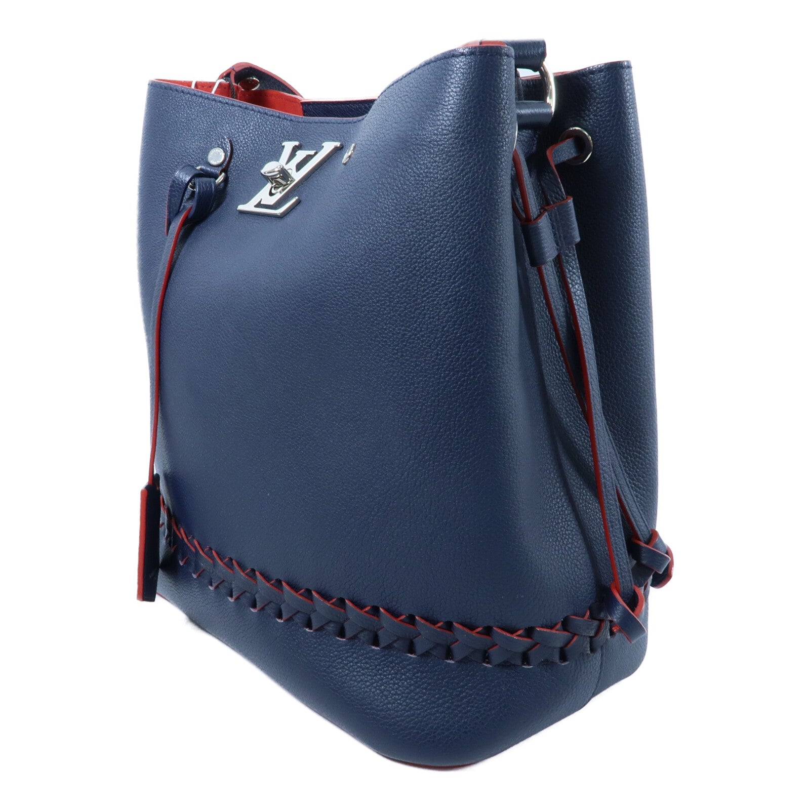 LOUIS VUITTON 牛皮皮革Lockme Bucket肩背袋