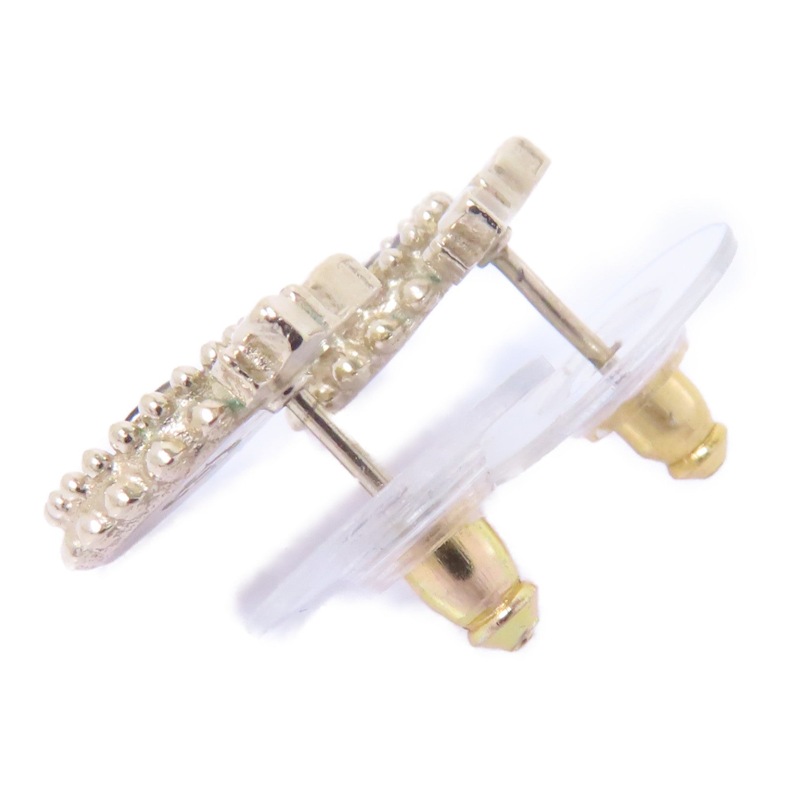 CHANEL 金屬Earrings耳環金色