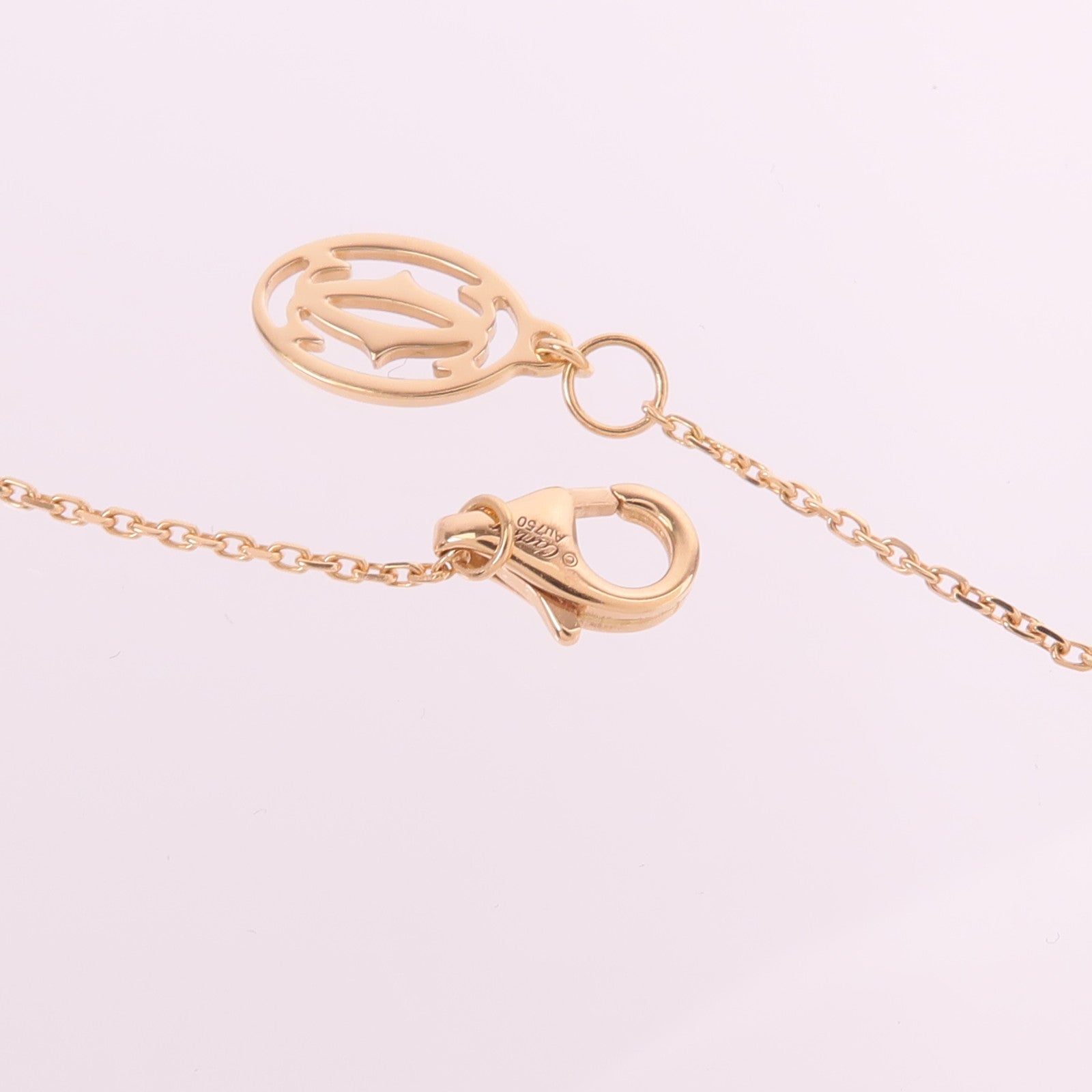 CARTIER 18K玫瑰金d'Amour Diamond Necklace鑽石項鍊