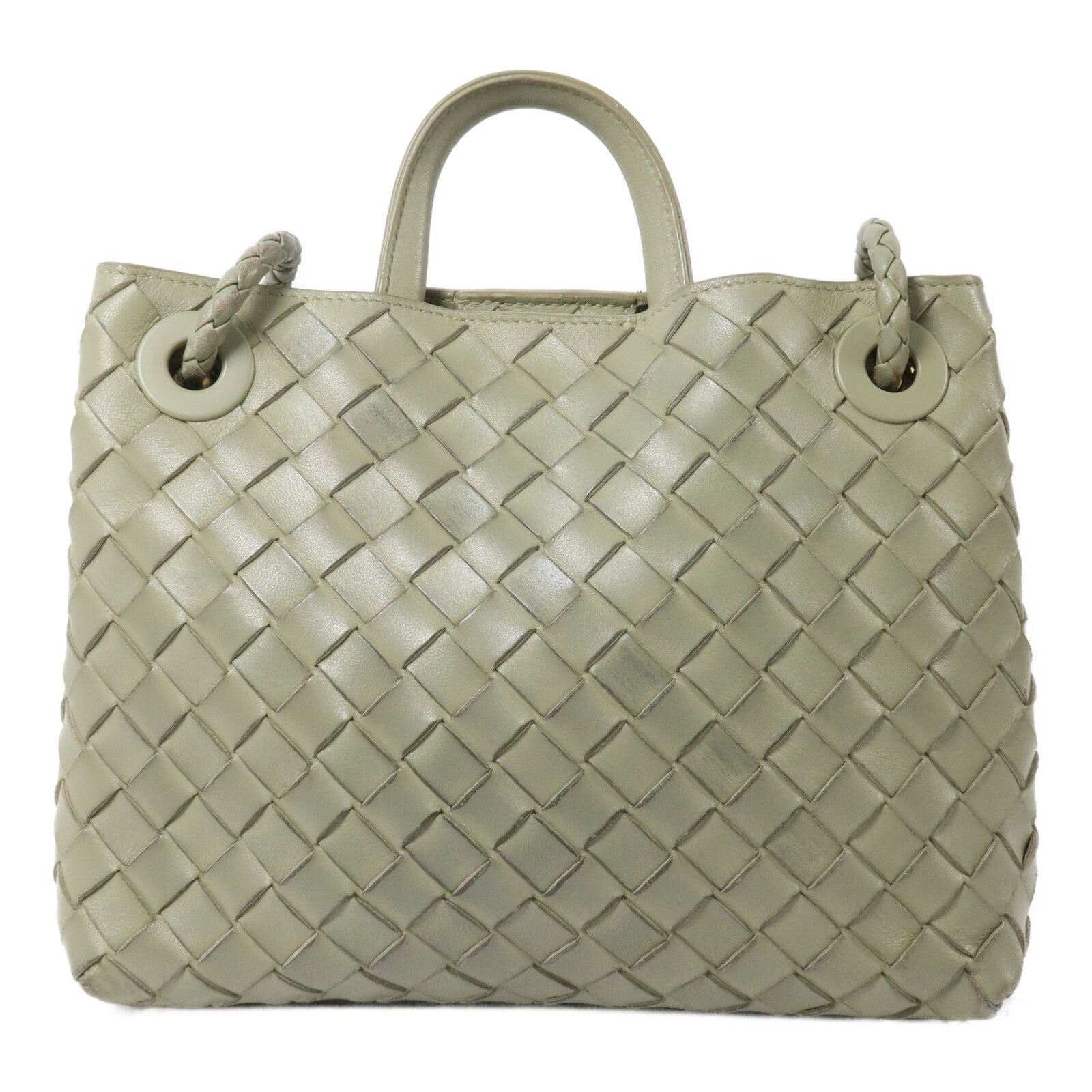BOTTEGA VENETA 羊皮皮革Andiamo手挽肩背兩用袋