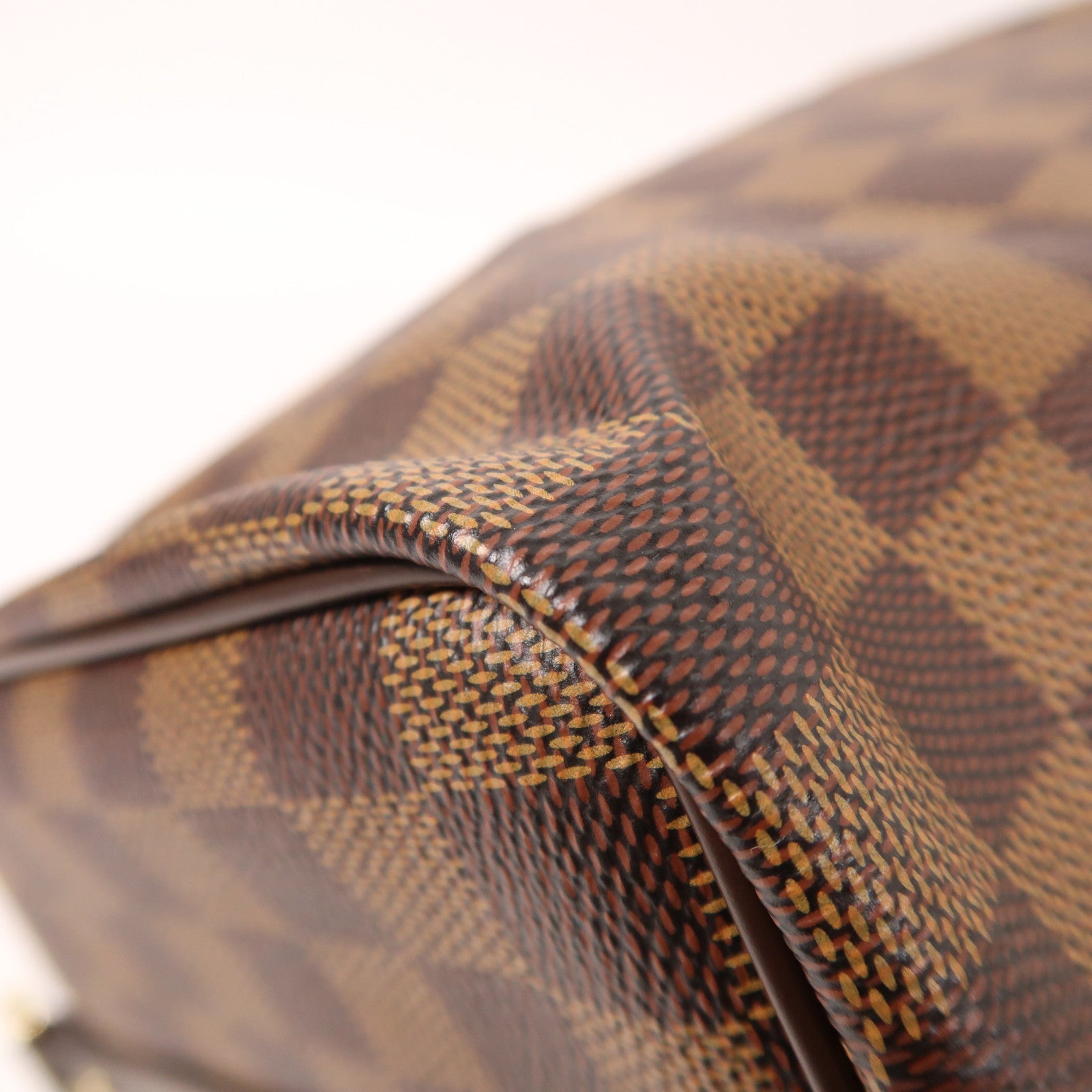 LOUIS VUITTON Damier Ebene Speedy Bandouliere 25金扣手挽肩背兩用袋