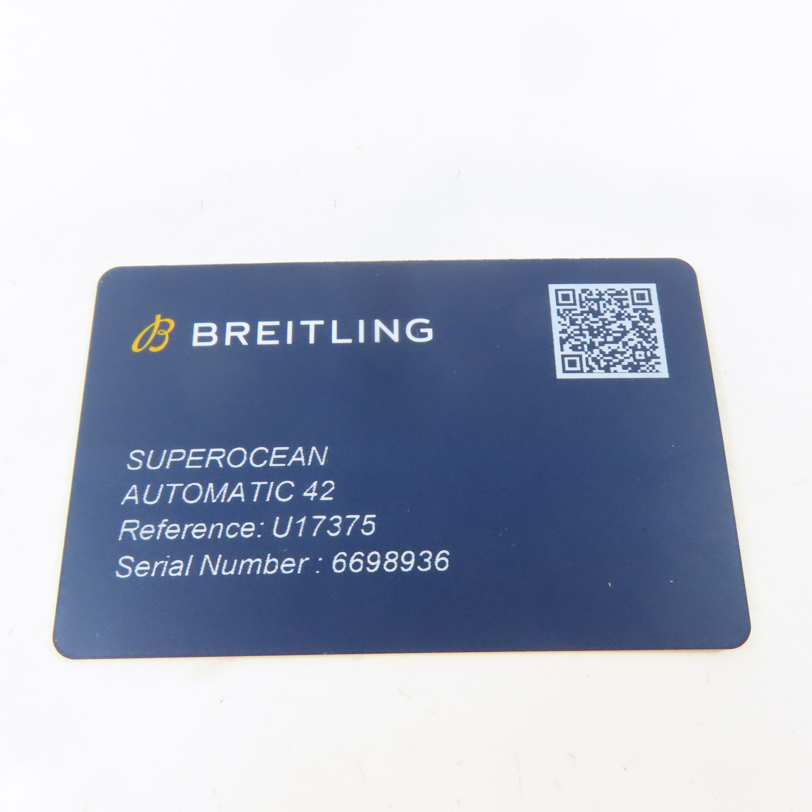 BREITLING Superocean18K玫瑰金/不鏽鋼手錶自動機芯黑色#17cm